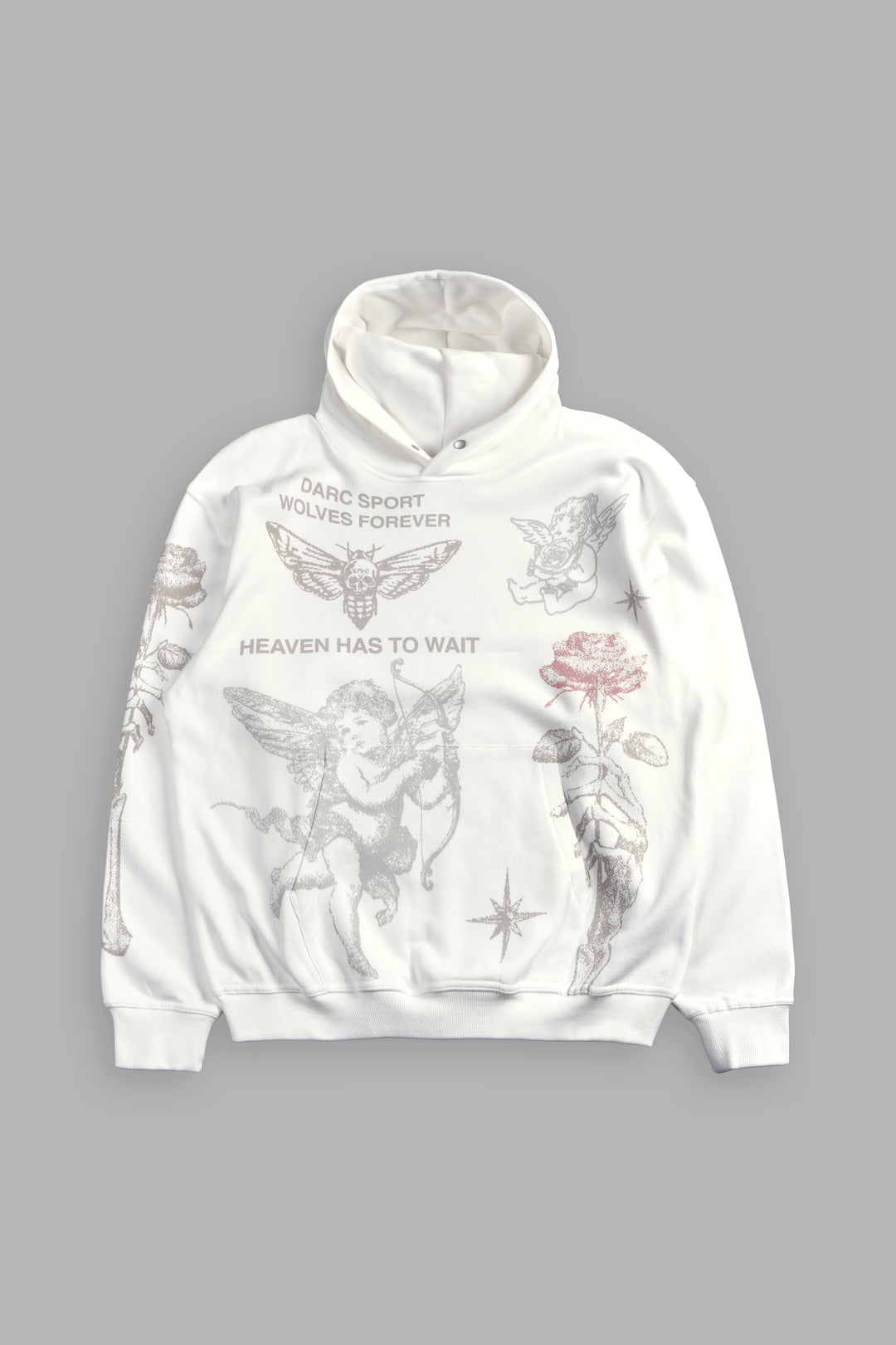 Sacred Flash "Pierce" Hoodie in Cream