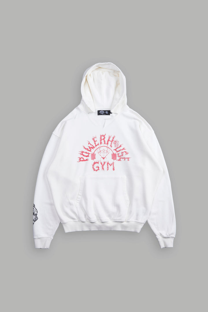 Iron Flame "Dempsey" Hoodie in Cream