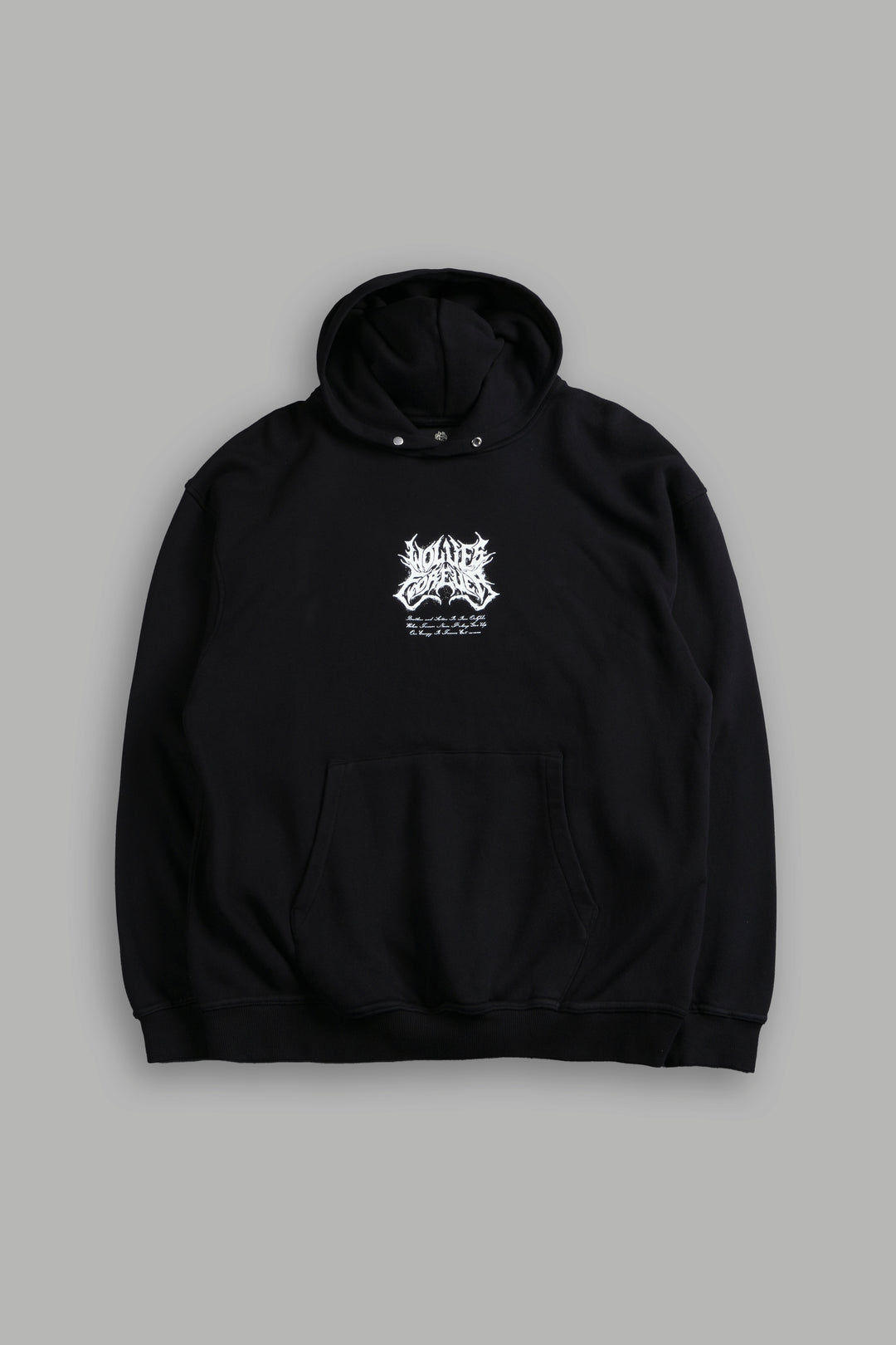 Sheer Loyalty "Pierce" Hoodie in Black