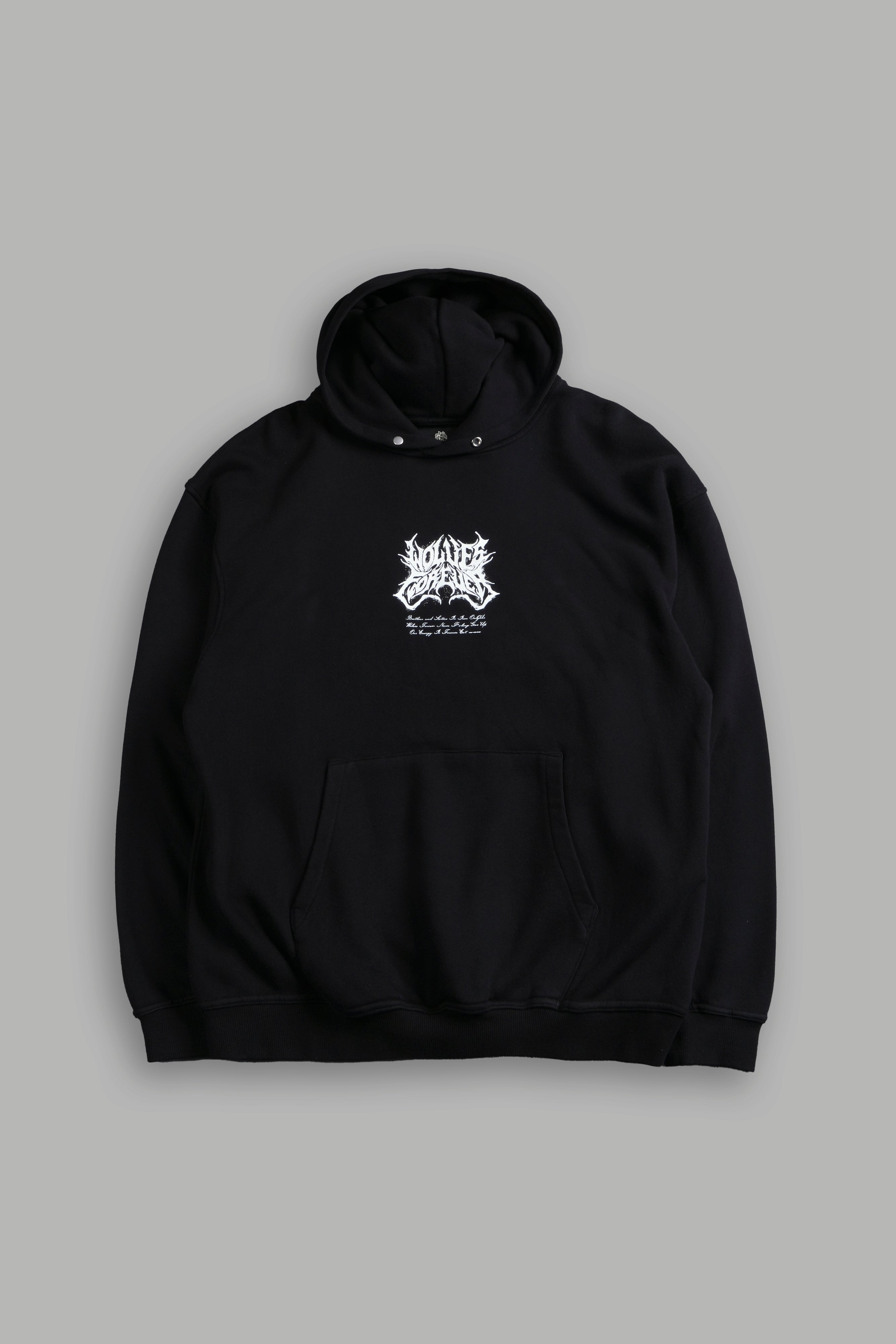 Sheer Loyalty "Pierce" Hoodie in Black