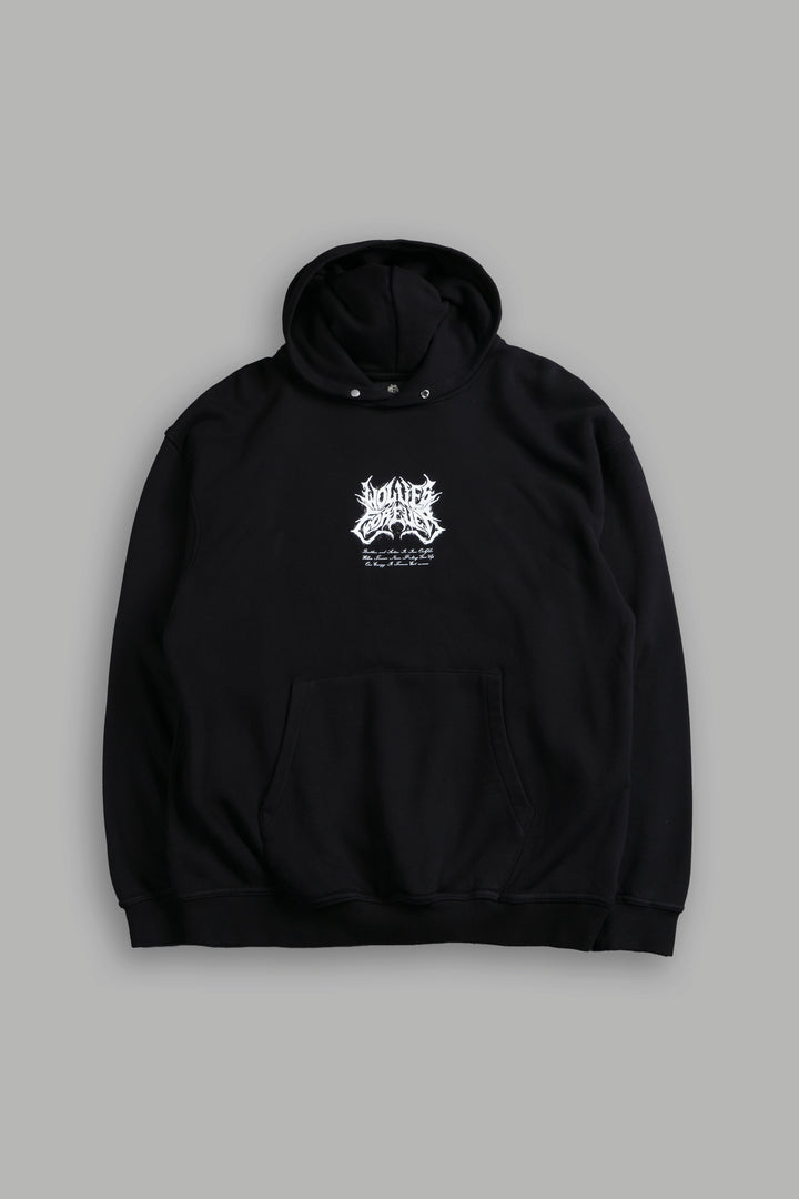 Sheer Loyalty "Pierce" Hoodie in Black