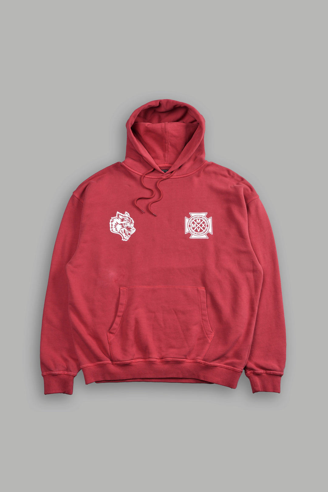 Ride The Lightning "Bishop" Hoodie in Roman Red