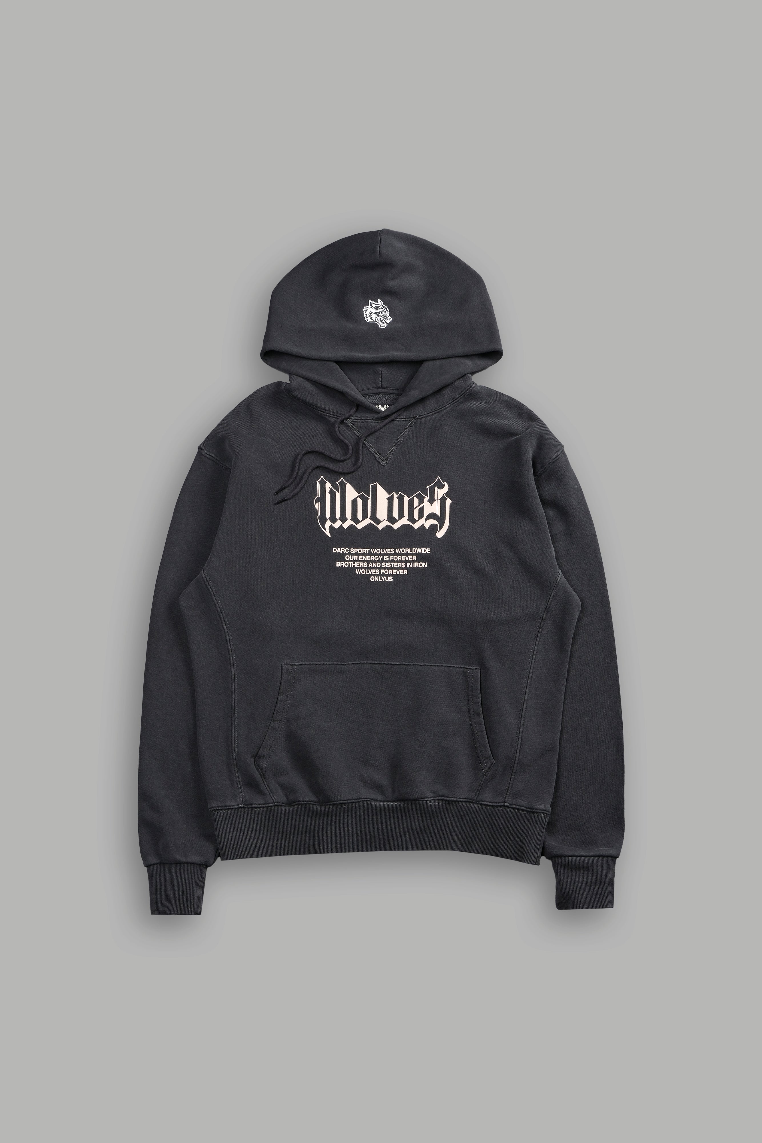 Never Back Down "Dakota" Hoodie in Wolf Gray
