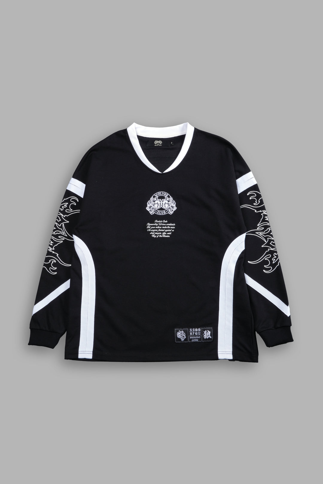 Hesh Bailey Motocross Jersey in Black/White