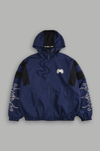 Wolves Hesh Brolic Track Jacket in Storm Blue/Black