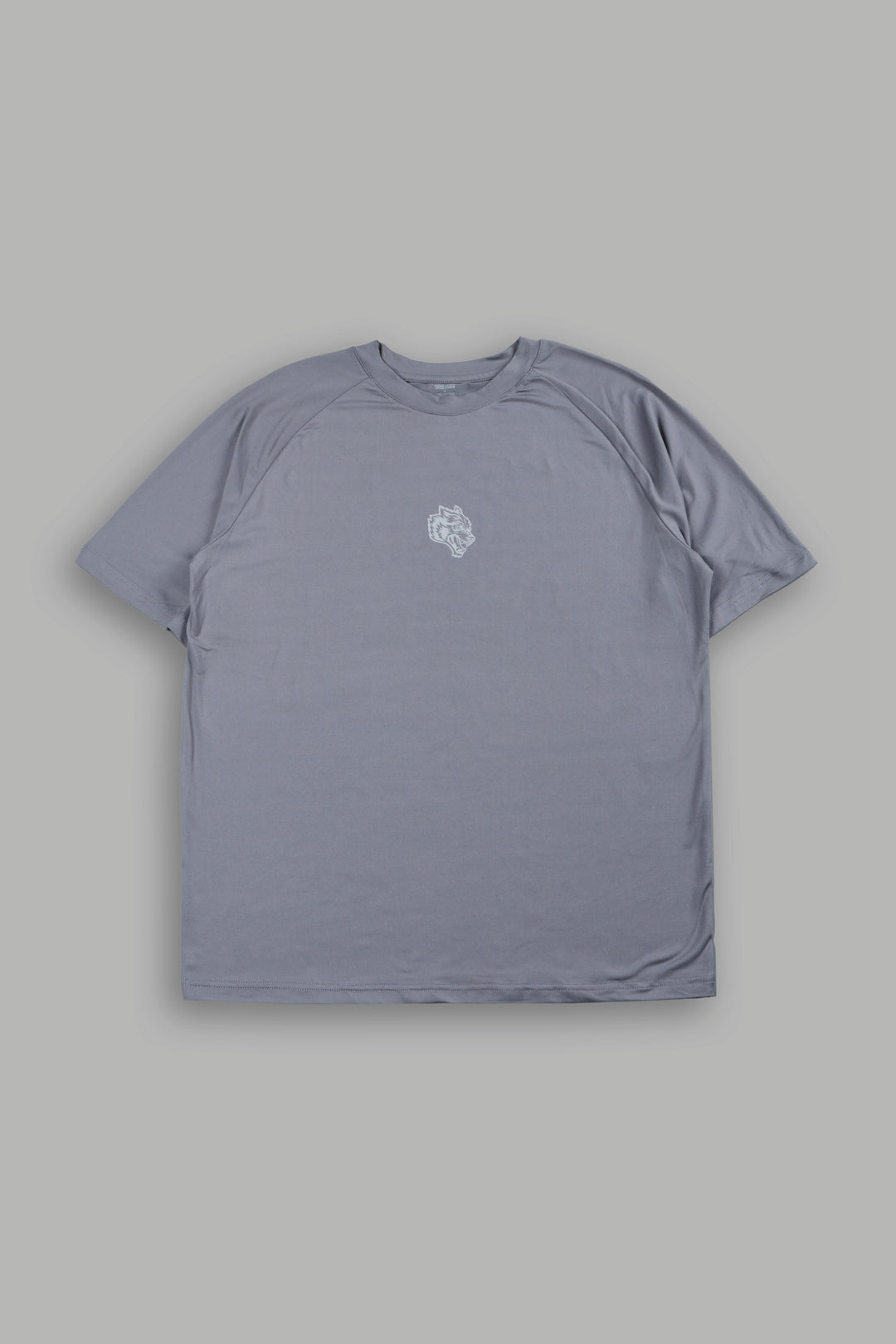 Pyramid V3 Dry Wolf Raglan Ss Tee In Slate Gray