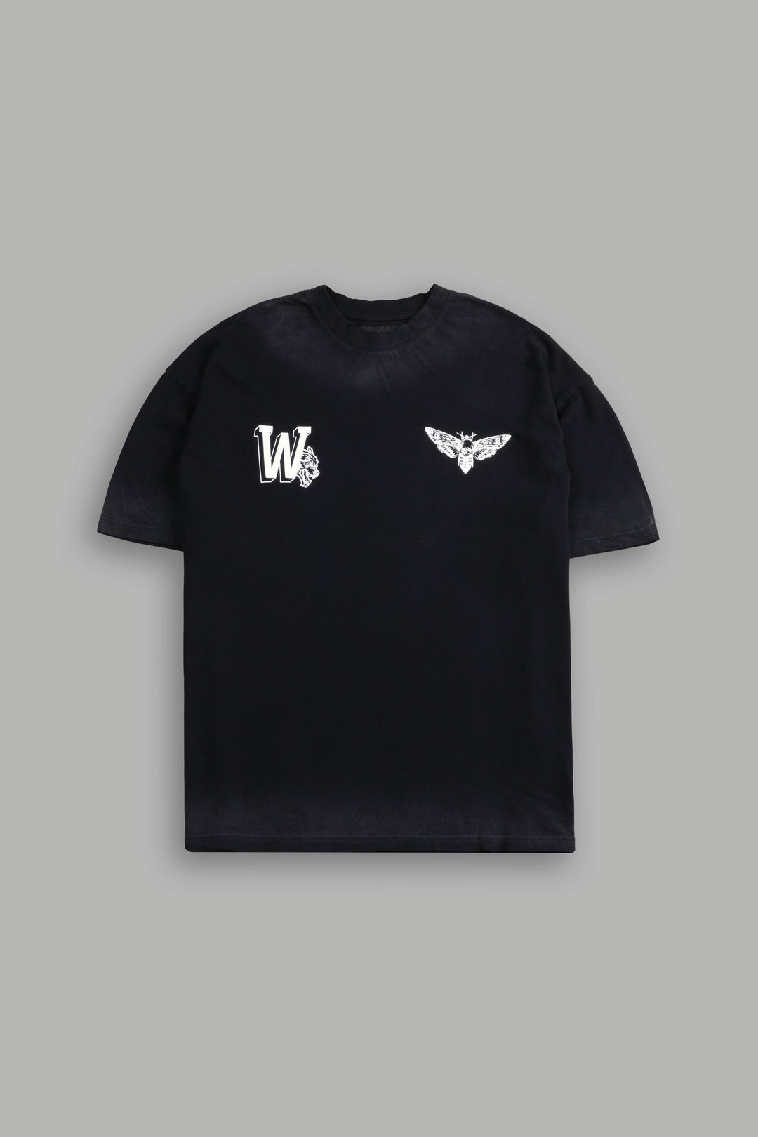 Fight Cancer 2025 "Premium" Oversized Tee in Black Drift Wash