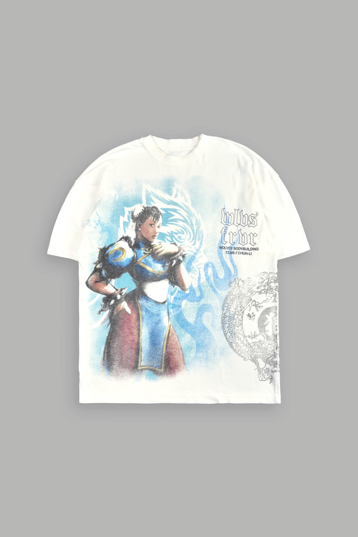 Street Fighter "Side-By-Side" Tee Box Set in Cream