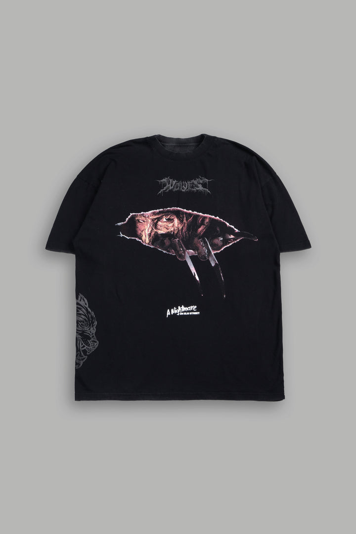 Dont Sleep Premium Oversized Tee In Black