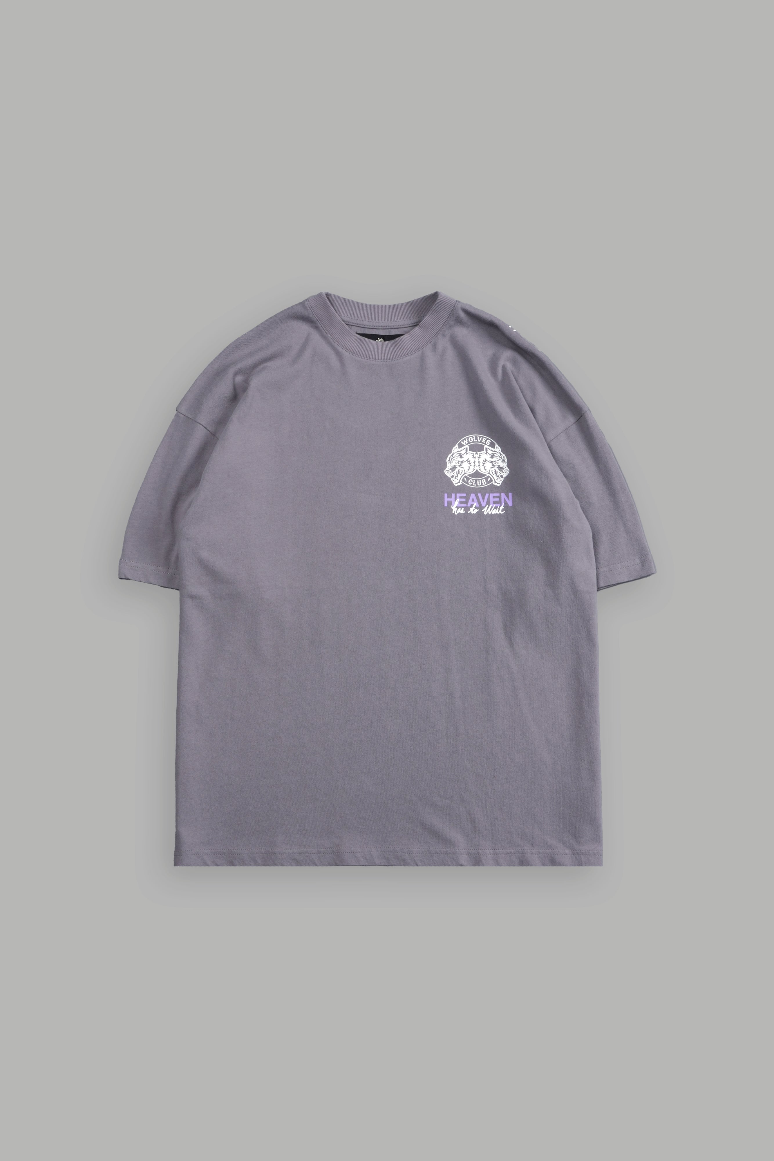 Overcome Mortality "Premium" Oversized Tee in Dove Gray