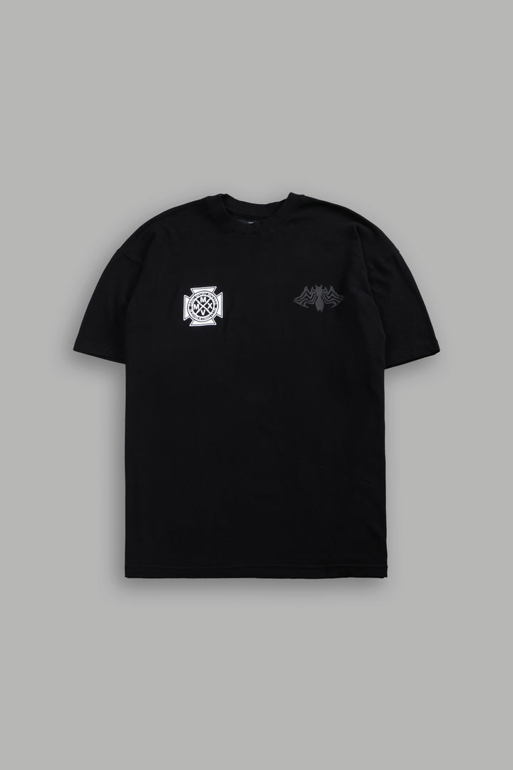 Venom Core Premium Oversized Tee in Black