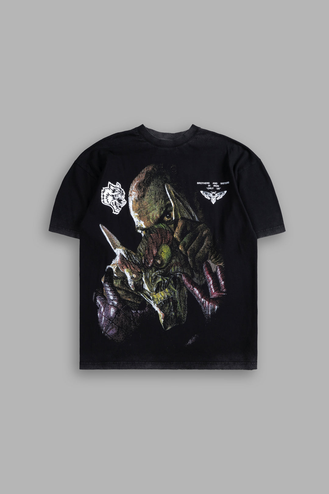 Green Goblin "Premium" Oversized Tee in Black