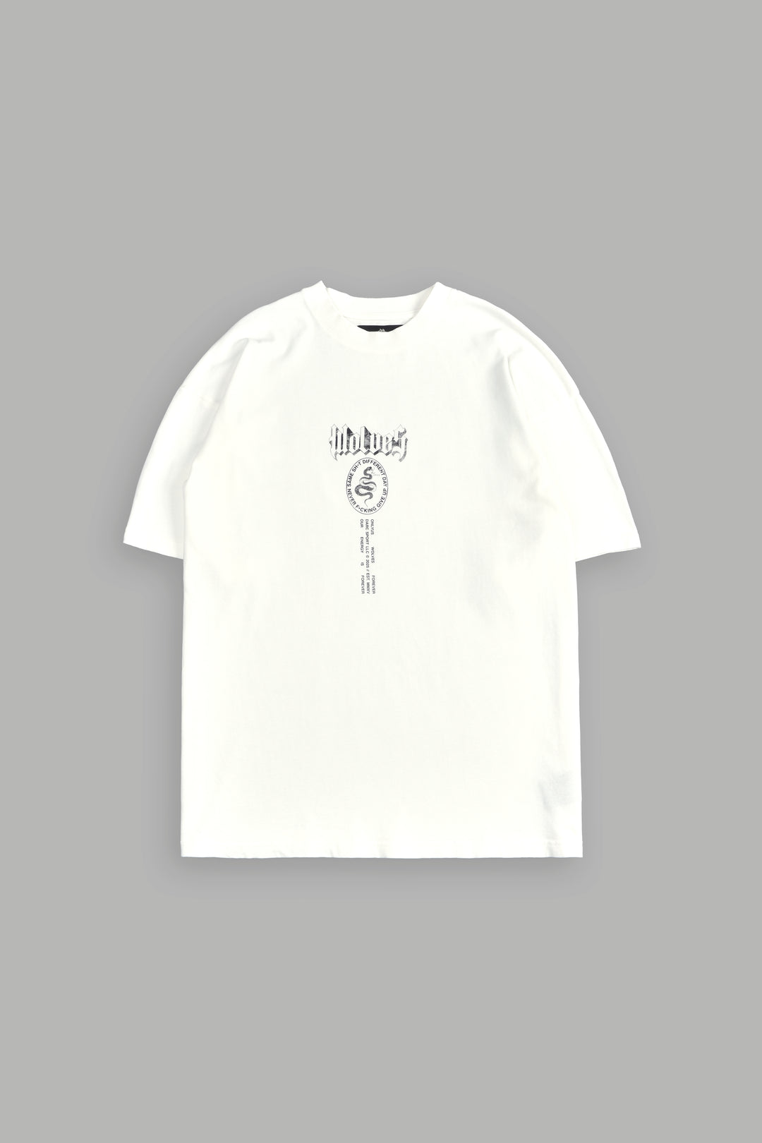 Wolves Club Forever "Premium" Oversized Tee in Cream