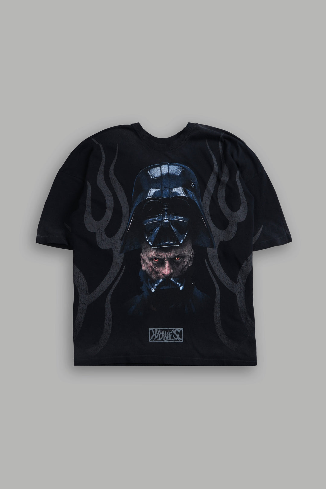 Ashes of the Dark V2 "Premium" Oversized Tee in Black Drift Wash