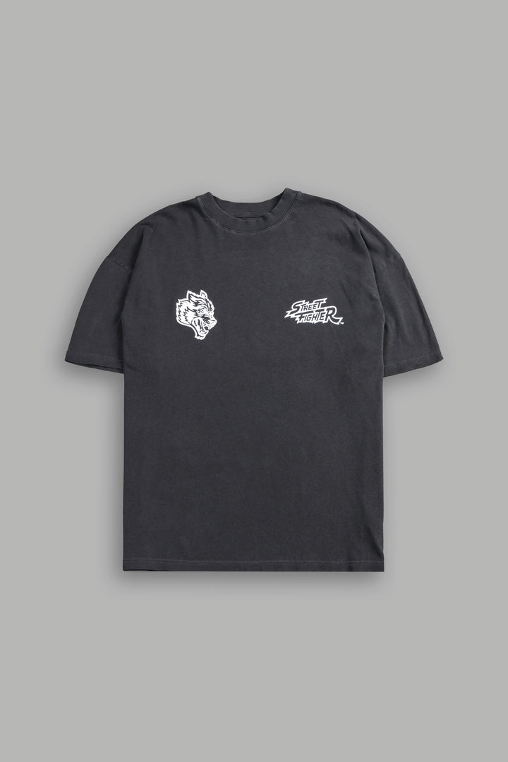 Final Boss "Premium" Unisex Oversized Tee in Wolf Gray