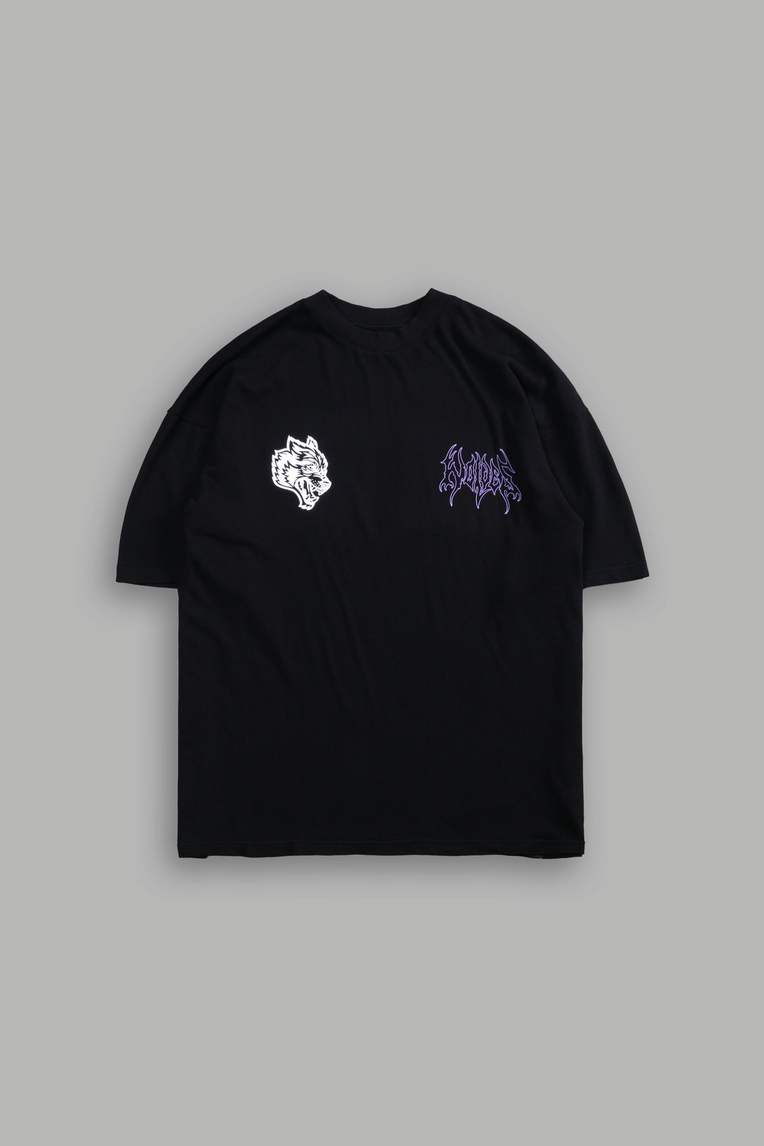 Risen "Premium" Oversized Tee in Black