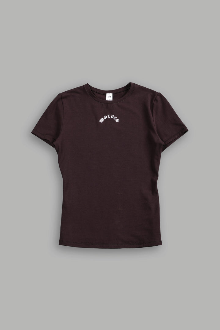Chopper Eden S/S Tee in Darc Garnet