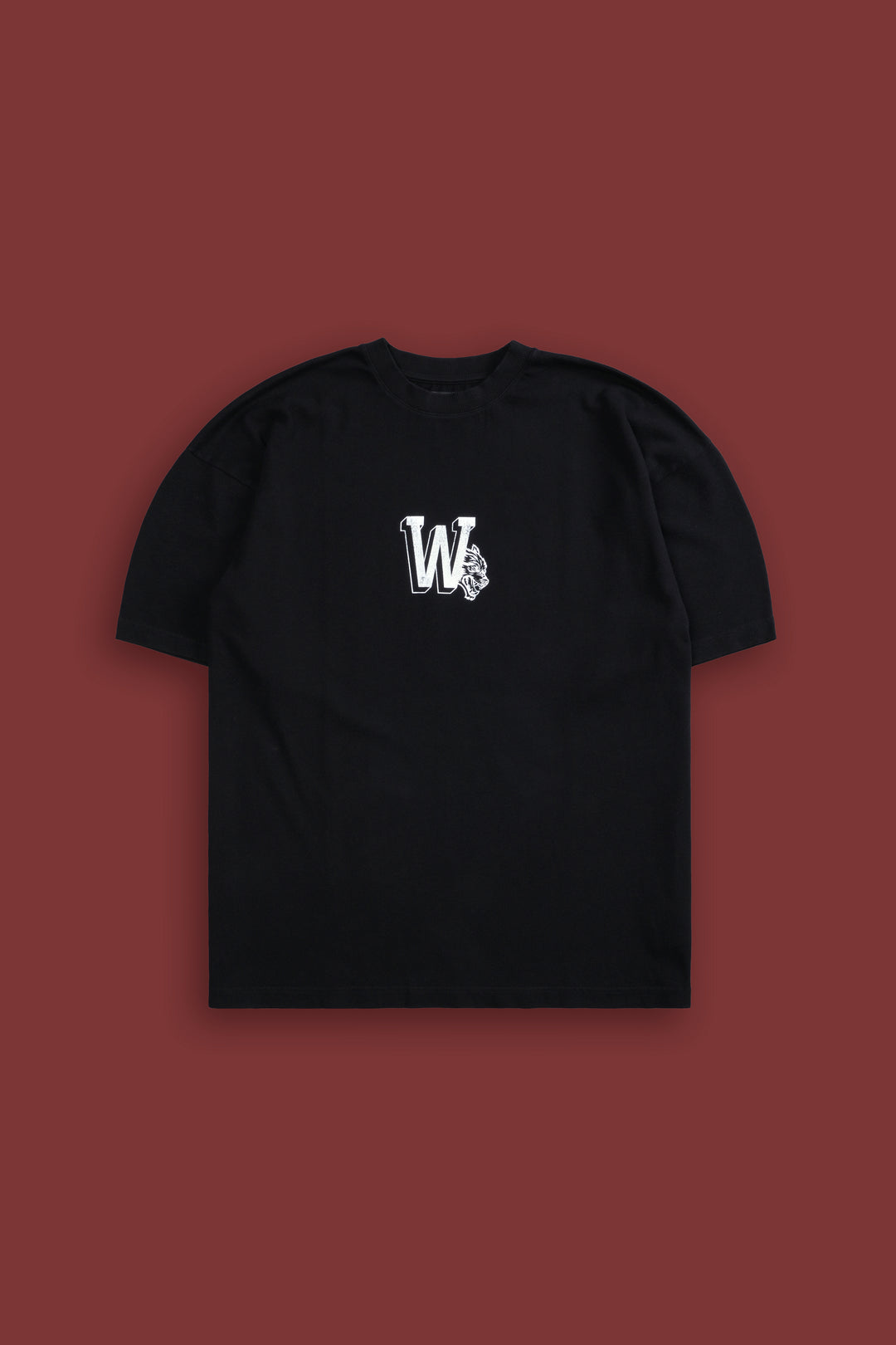 Our Stamp "Premium" Oversized Tee in Black