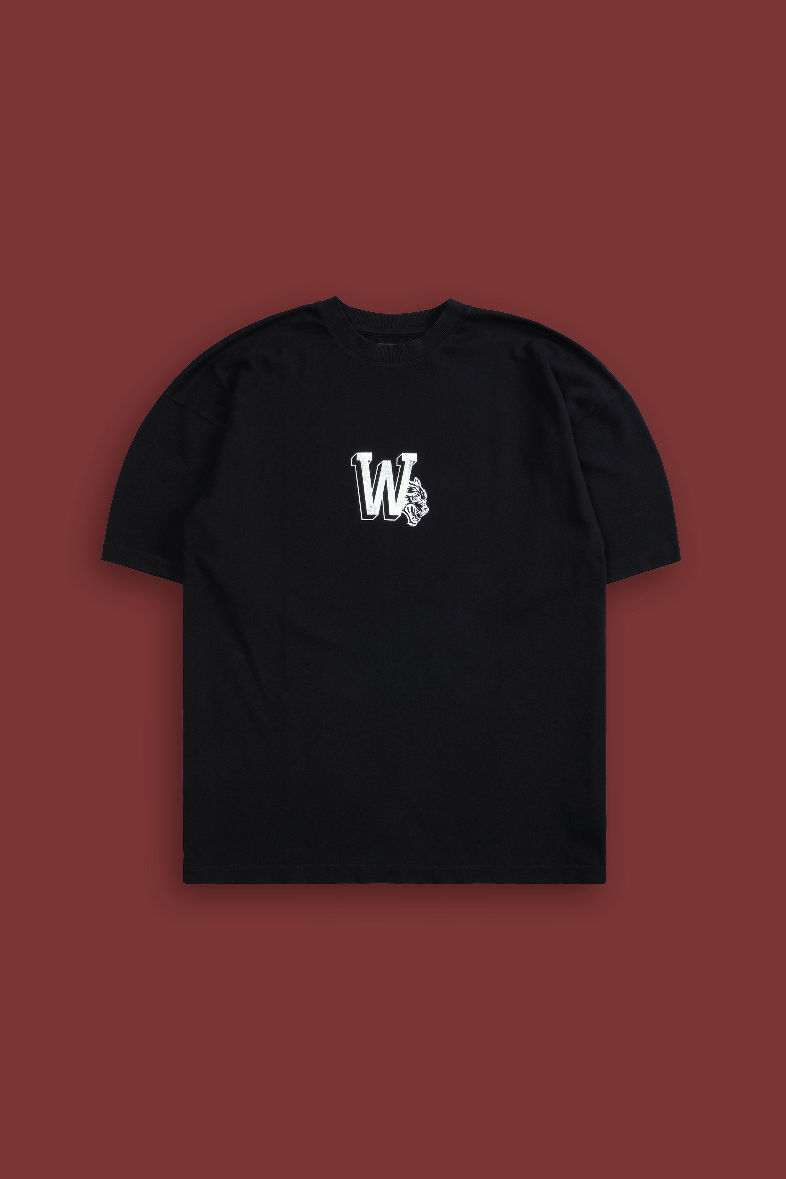 Our Stamp "Premium" Oversized Tee in Black