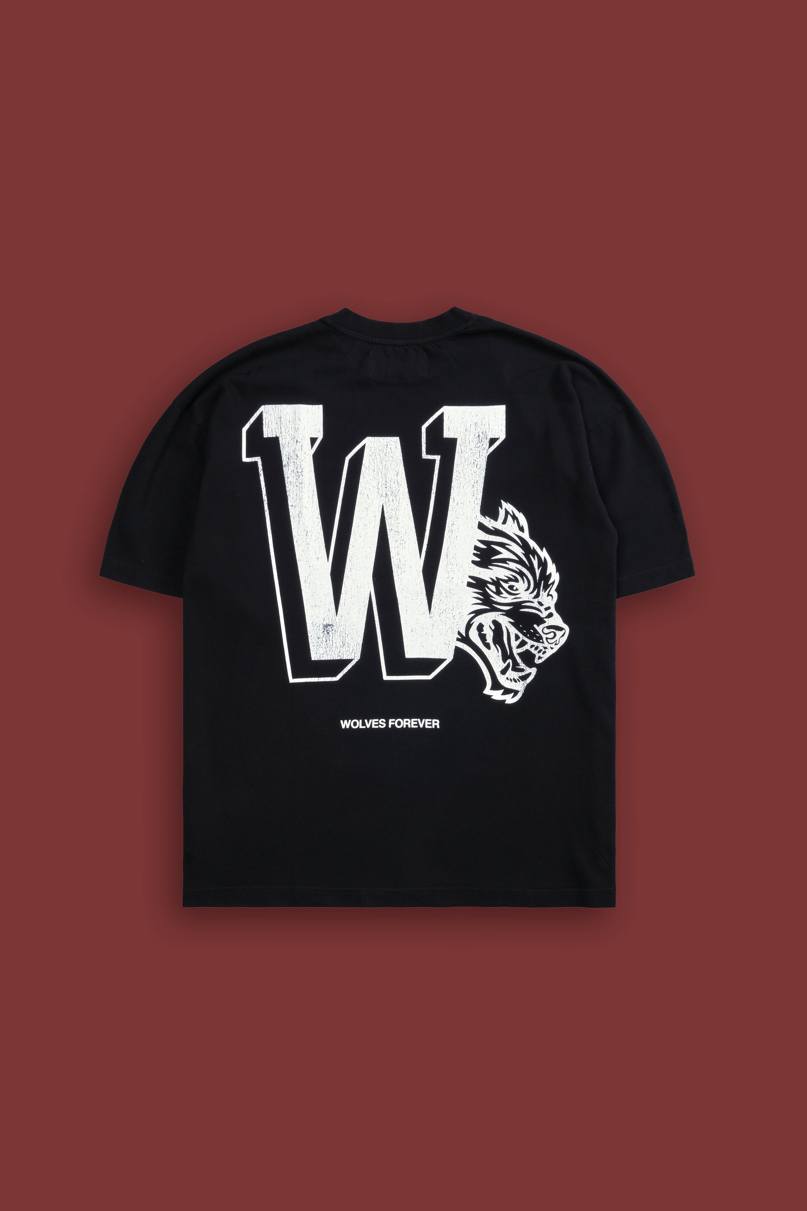 Our Stamp "Premium" Oversized Tee in Black