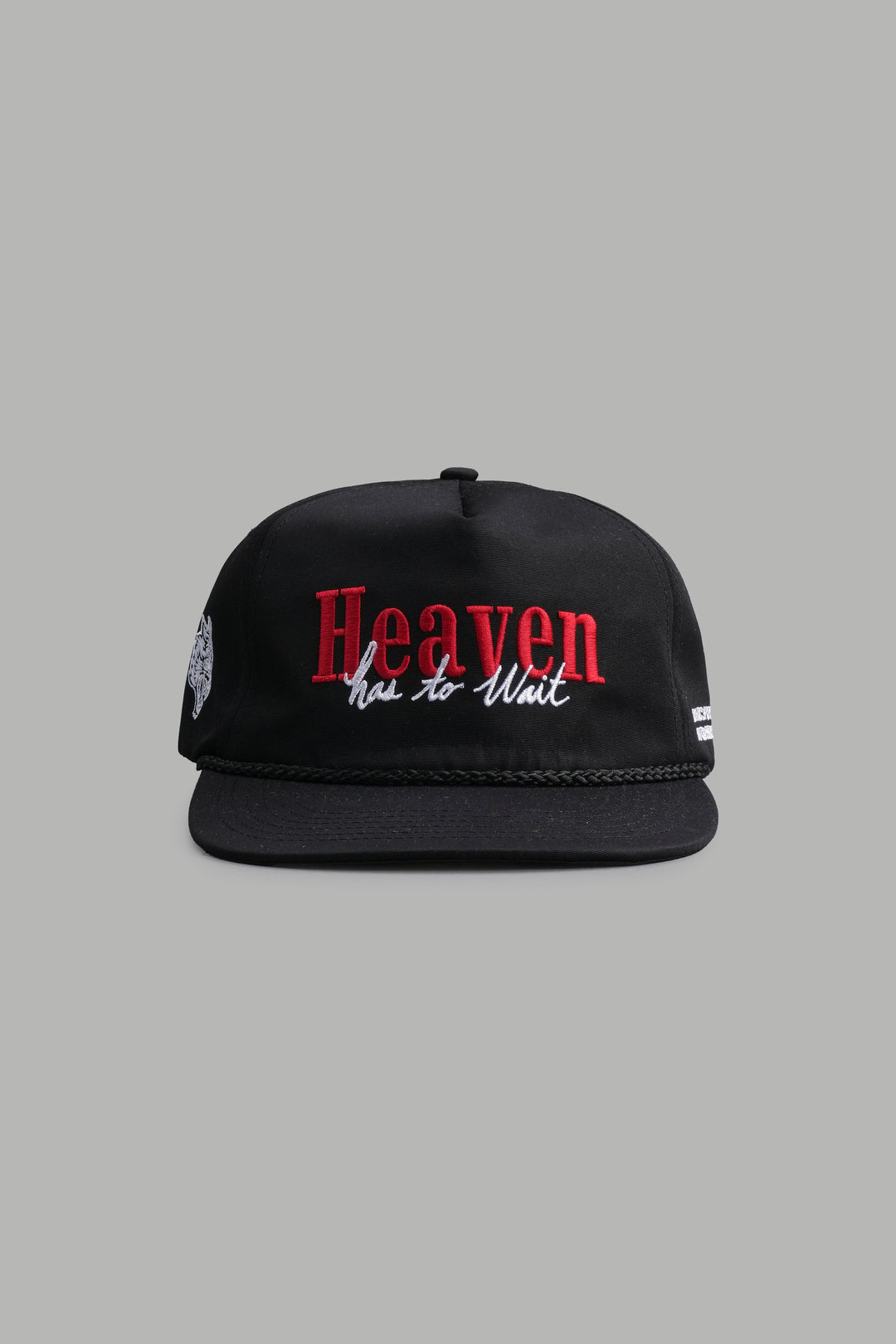 Heaven Has To Wait Paradise Hat in Black