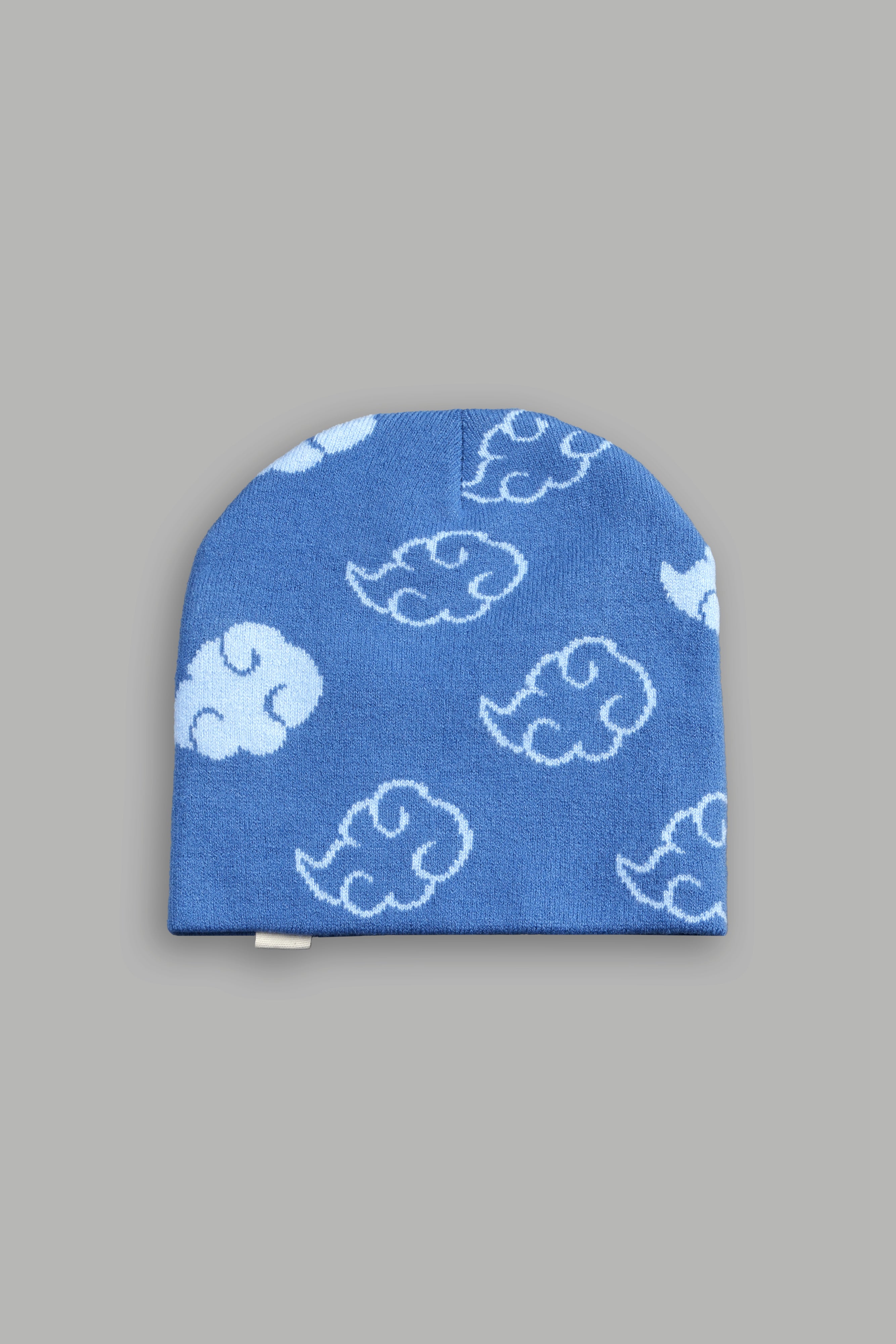 Wolf Clouds Cap Beanie in Midnight Blue/Denim