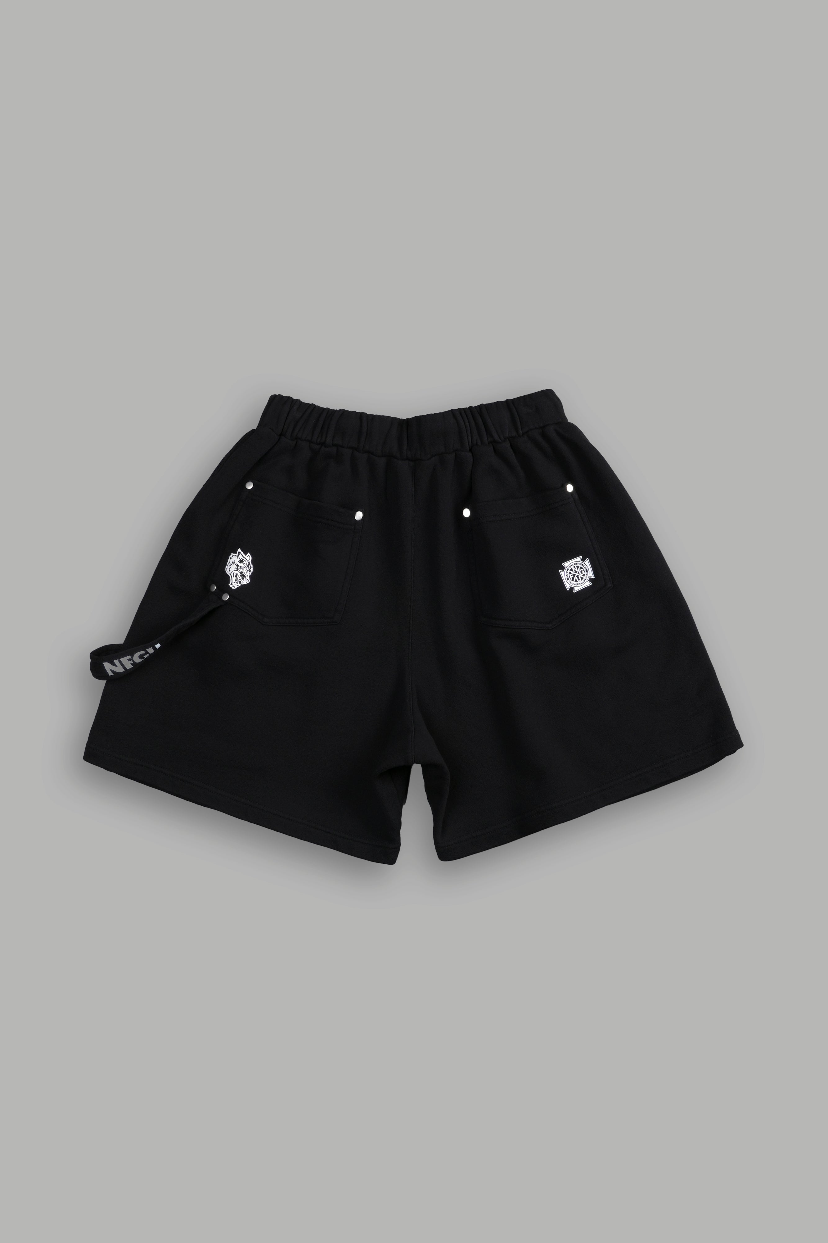 NFGU Forever Rivet Fleece Shorts in Black – DarcSport