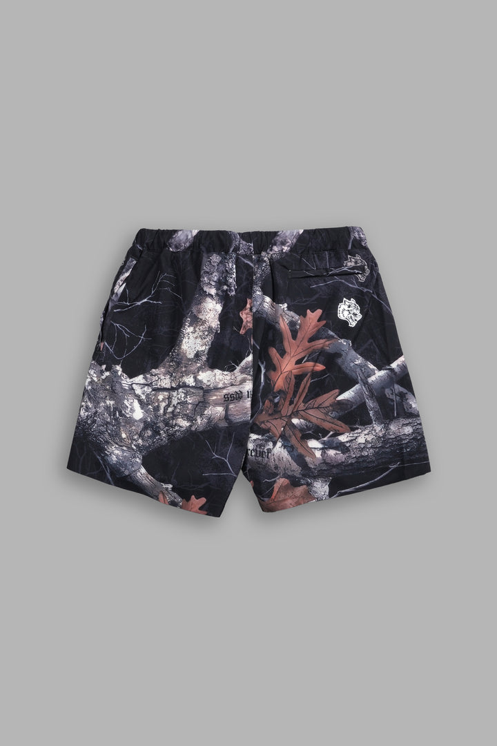 Hesh Compression Shorts in Darc Woodland Camo