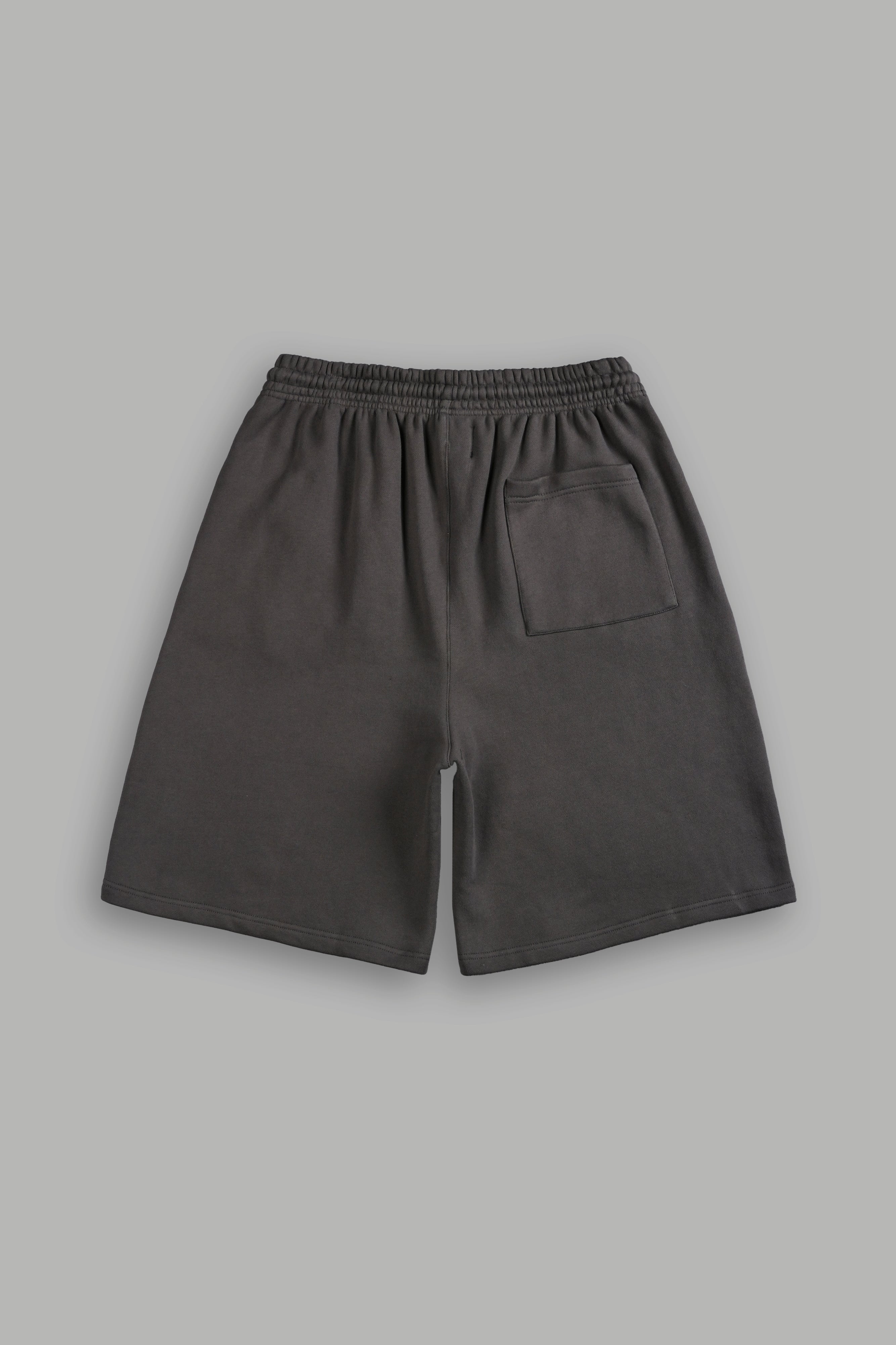 Dual Stud Oversized Osiris Sweat Shorts in Wolf Gray – DarcSport
