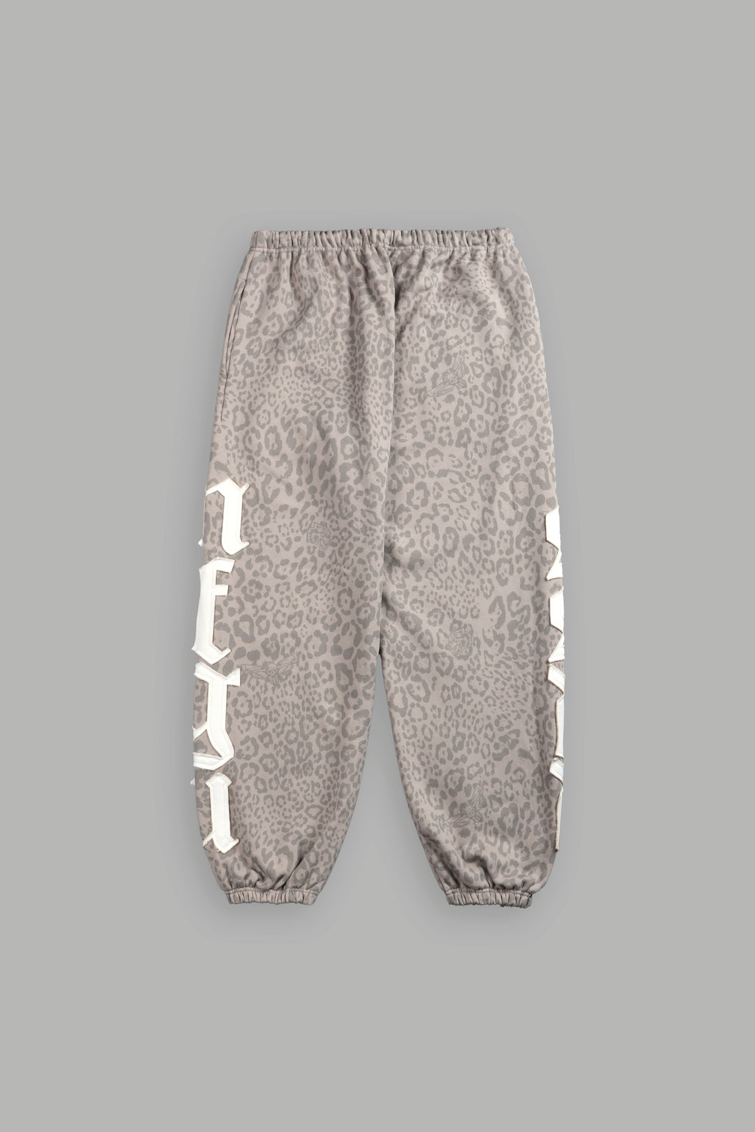 Our Mantra Lightweight Lounger Sweat Pants in Clay Leopard