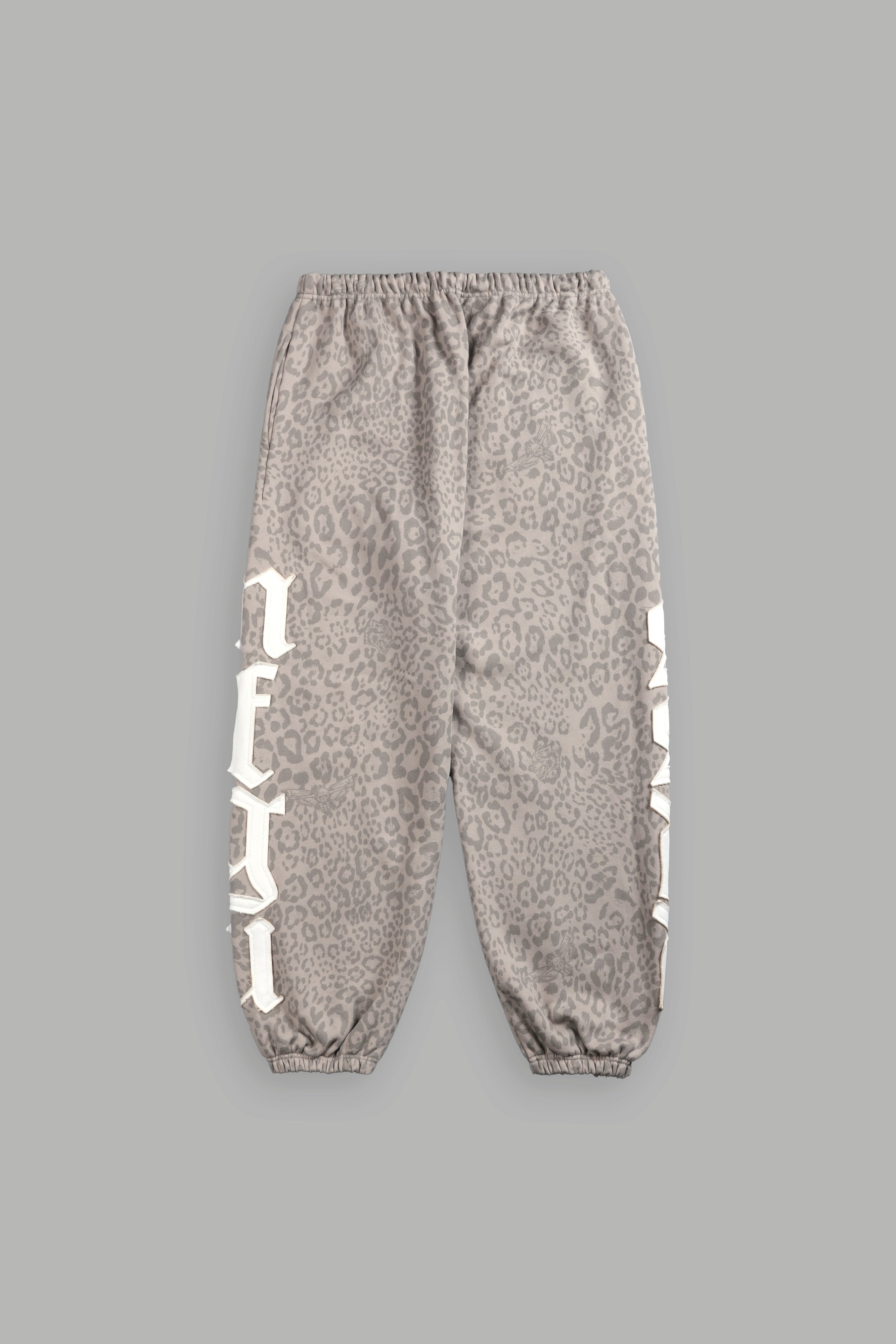 Our Mantra Lightweight Lounger Sweat Pants in Clay Leopard