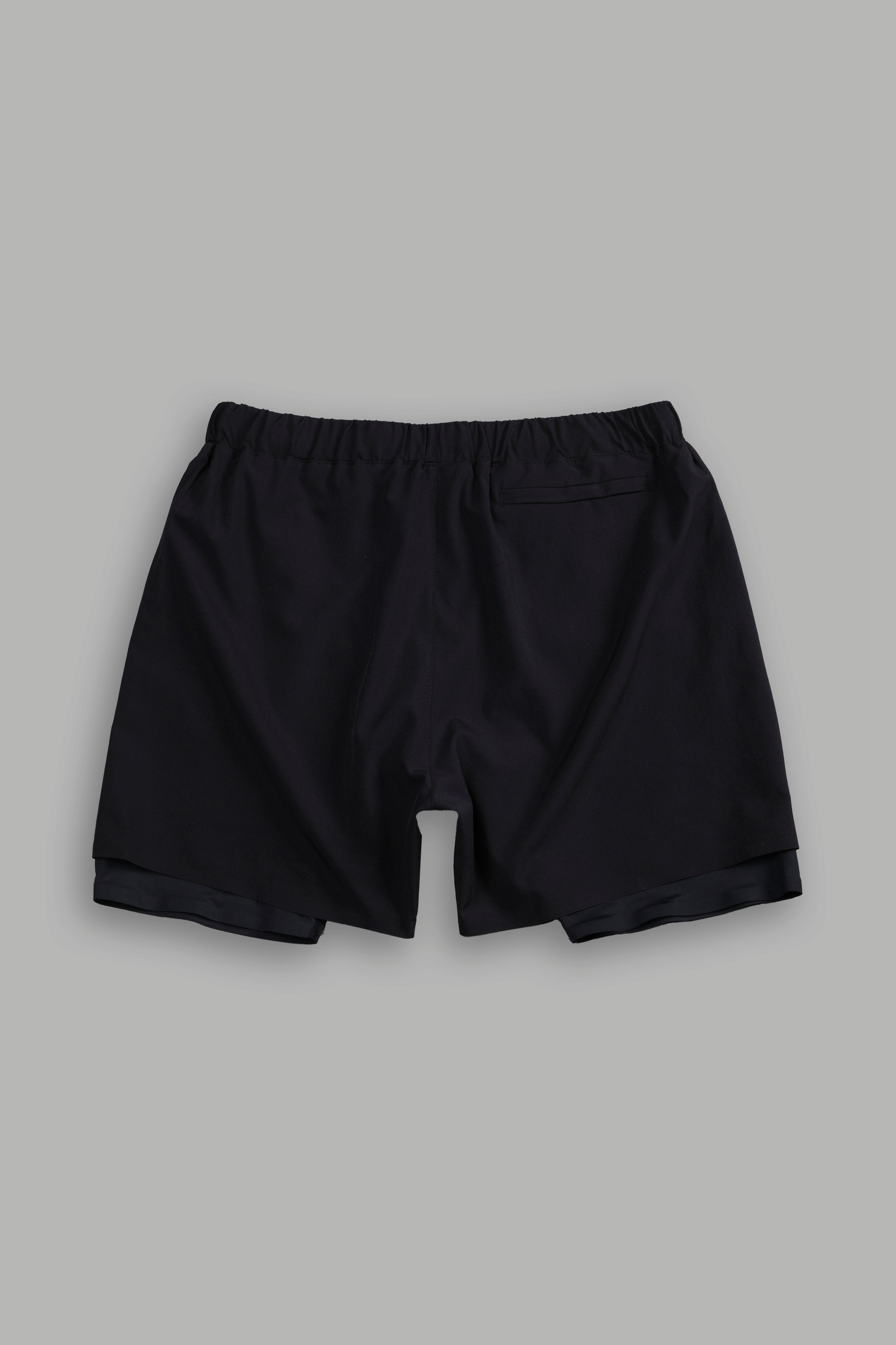 Wolves Forever Compression Shorts in Black
