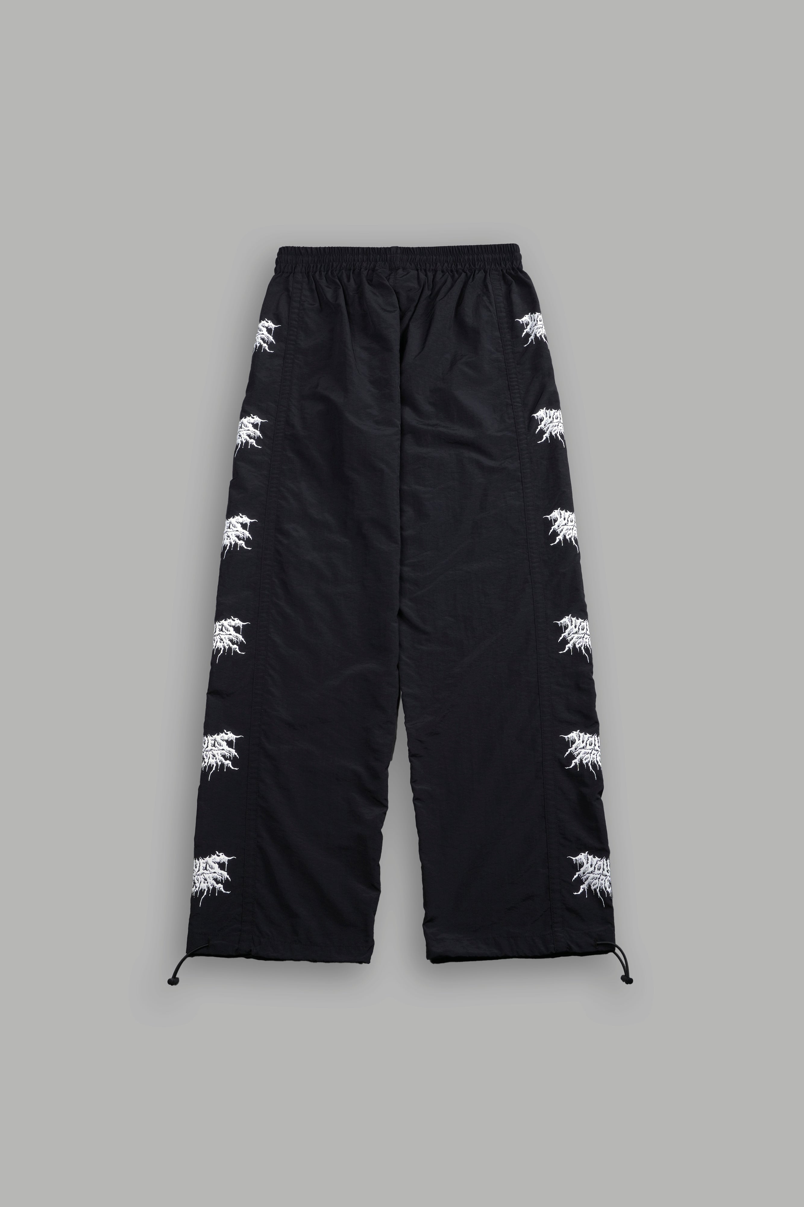 Drip Hesh Remind Track Pants in Black/White