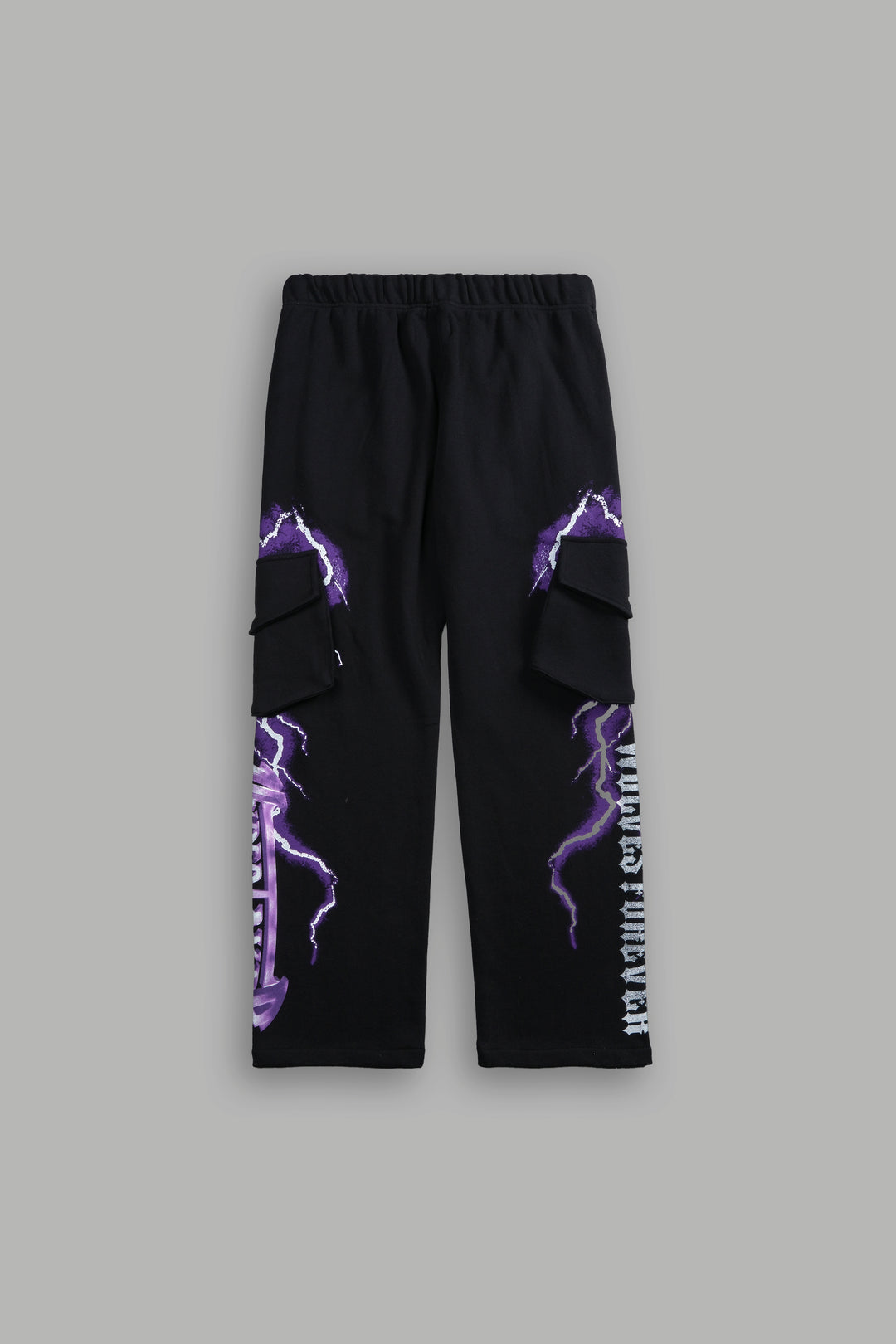 The Last Ride Bigelow Cargo Sweat Pants in Black