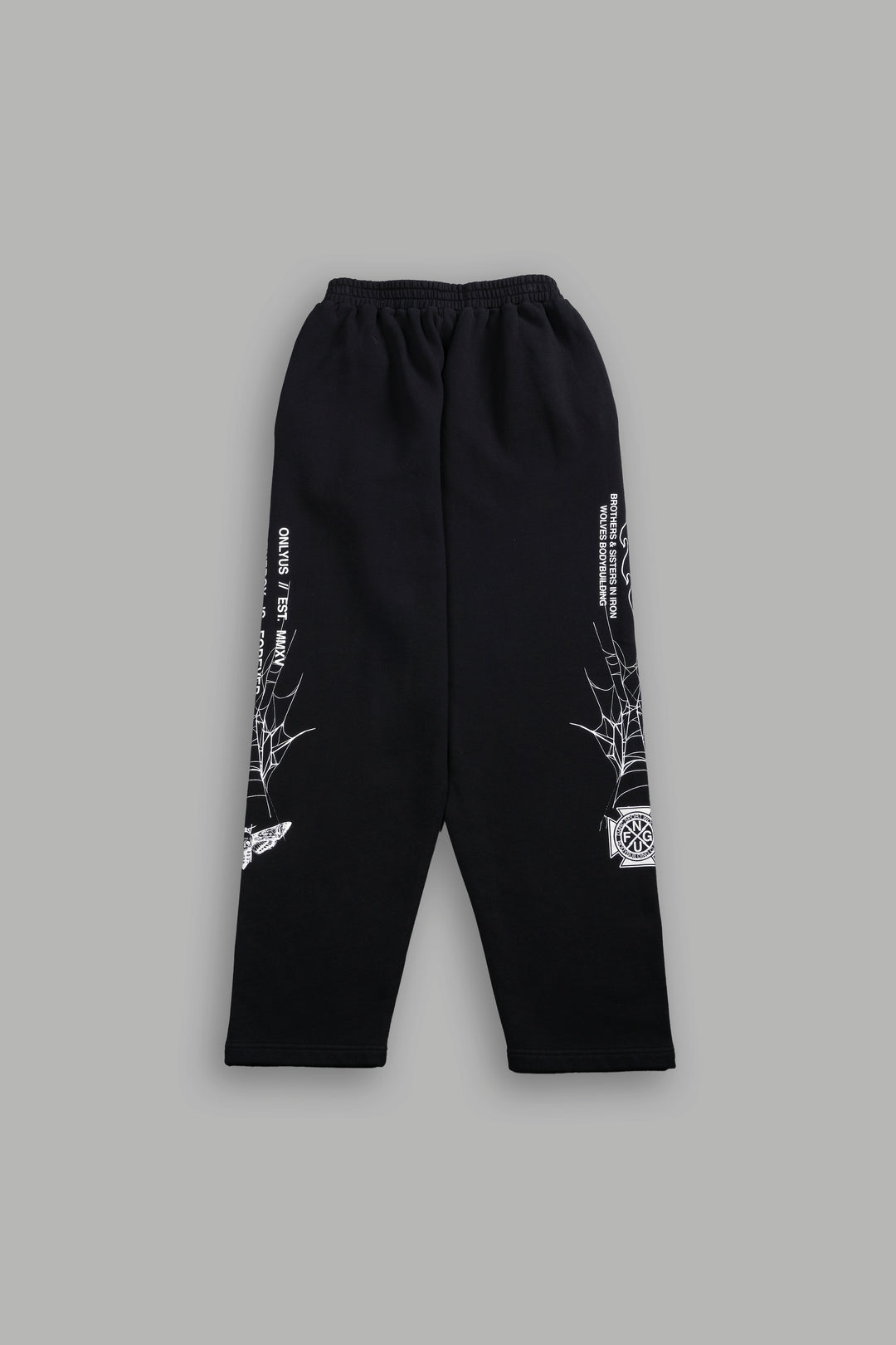 Webbed She Kumite Sweat Pants in Black