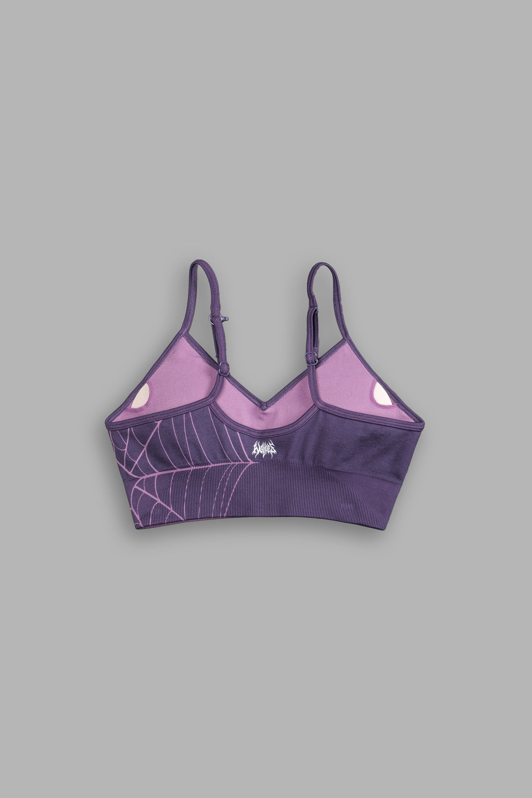 Hesh "Everson Seamless" Sports Bra in Purple Night Web