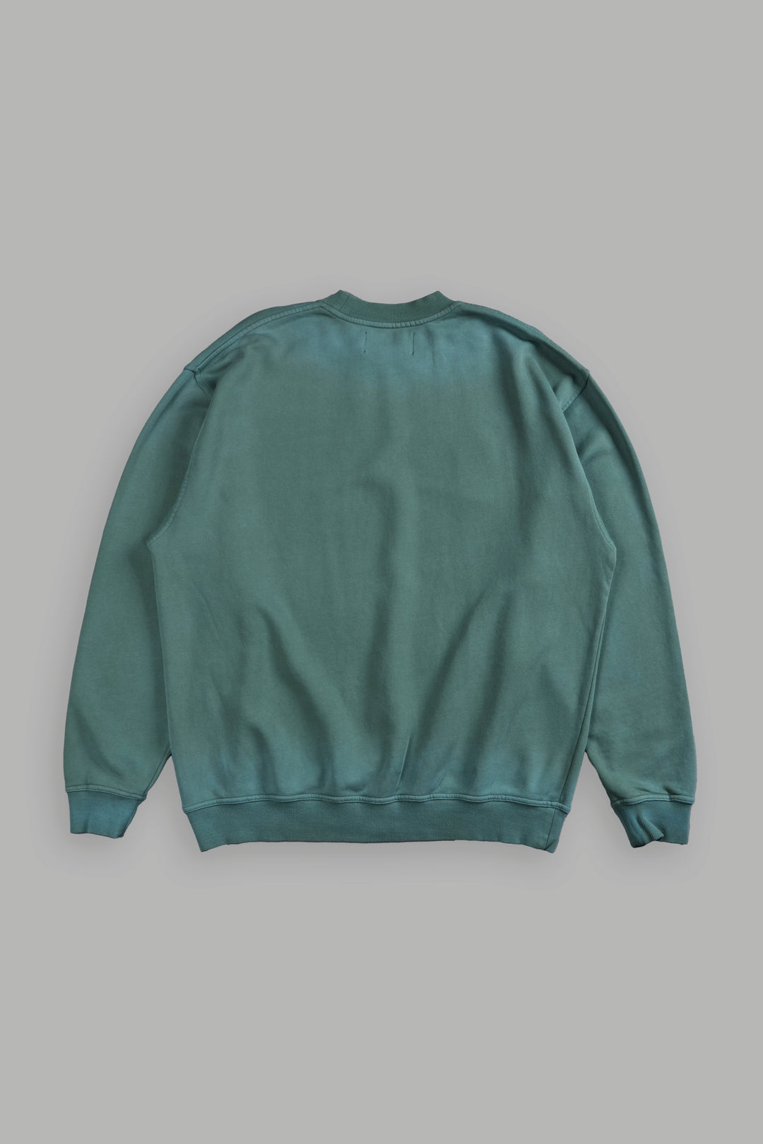 Wolves Forever London Unisex Crewneck in Hunter Green Driftwash