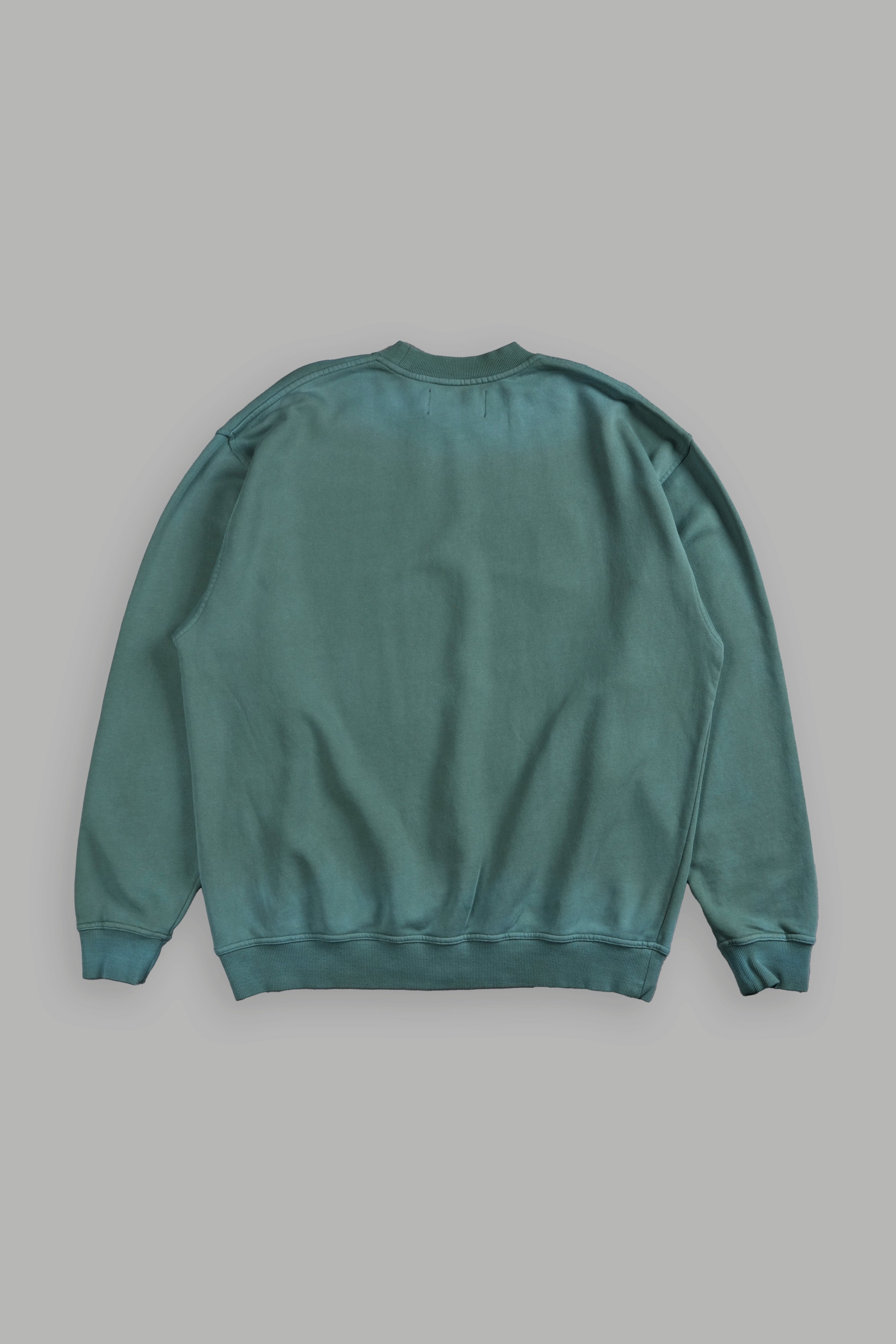 Wolves Forever London Unisex Crewneck in Hunter Green Driftwash
