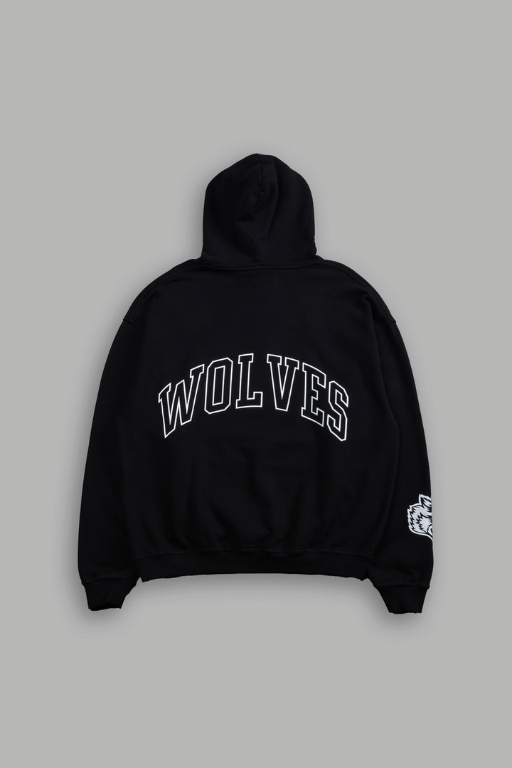 Enraged "Grunge" Hoodie in Black