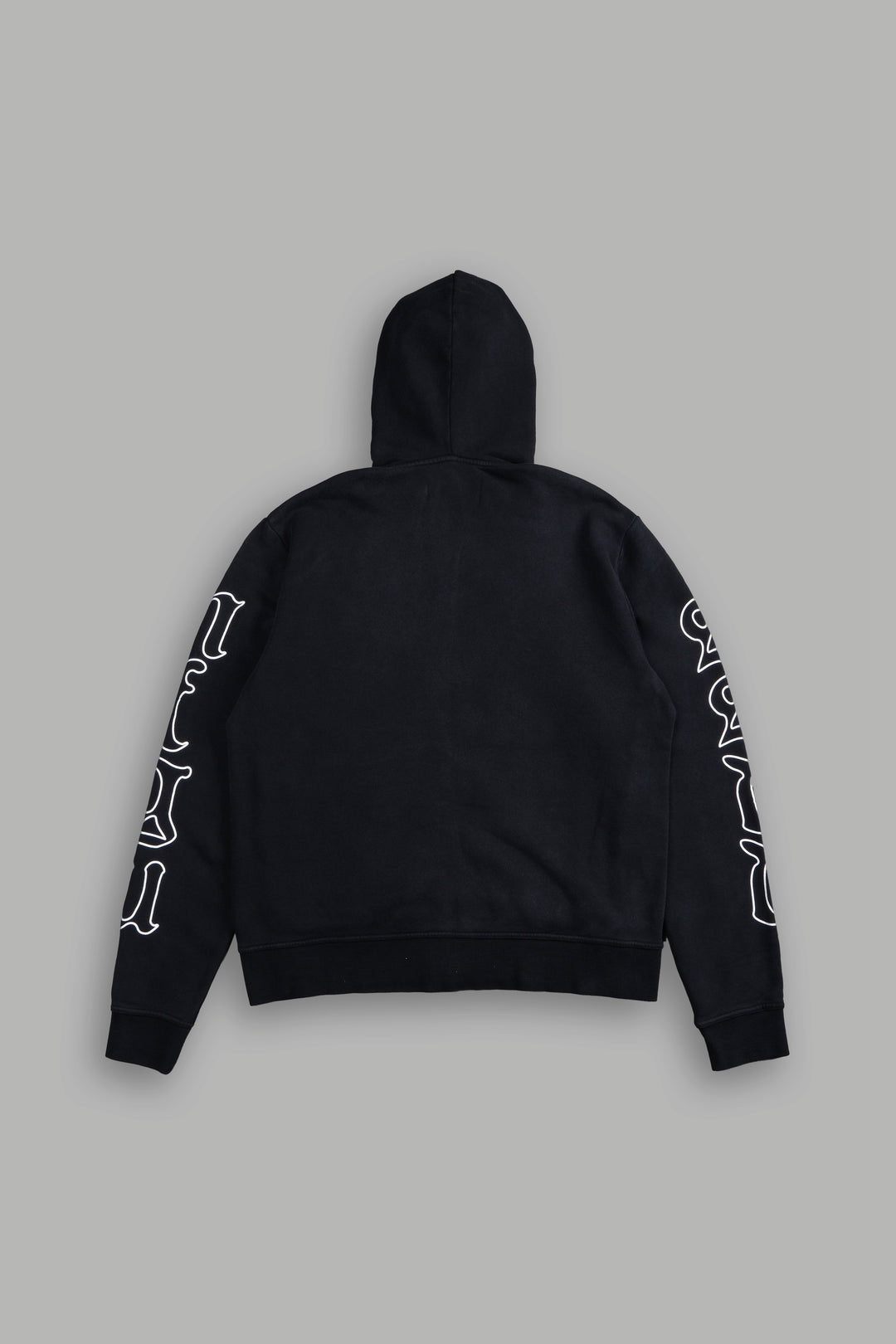 Infernal Mantra Donnie "Zip Up" Hoodie in Black Horizon Sun Fade