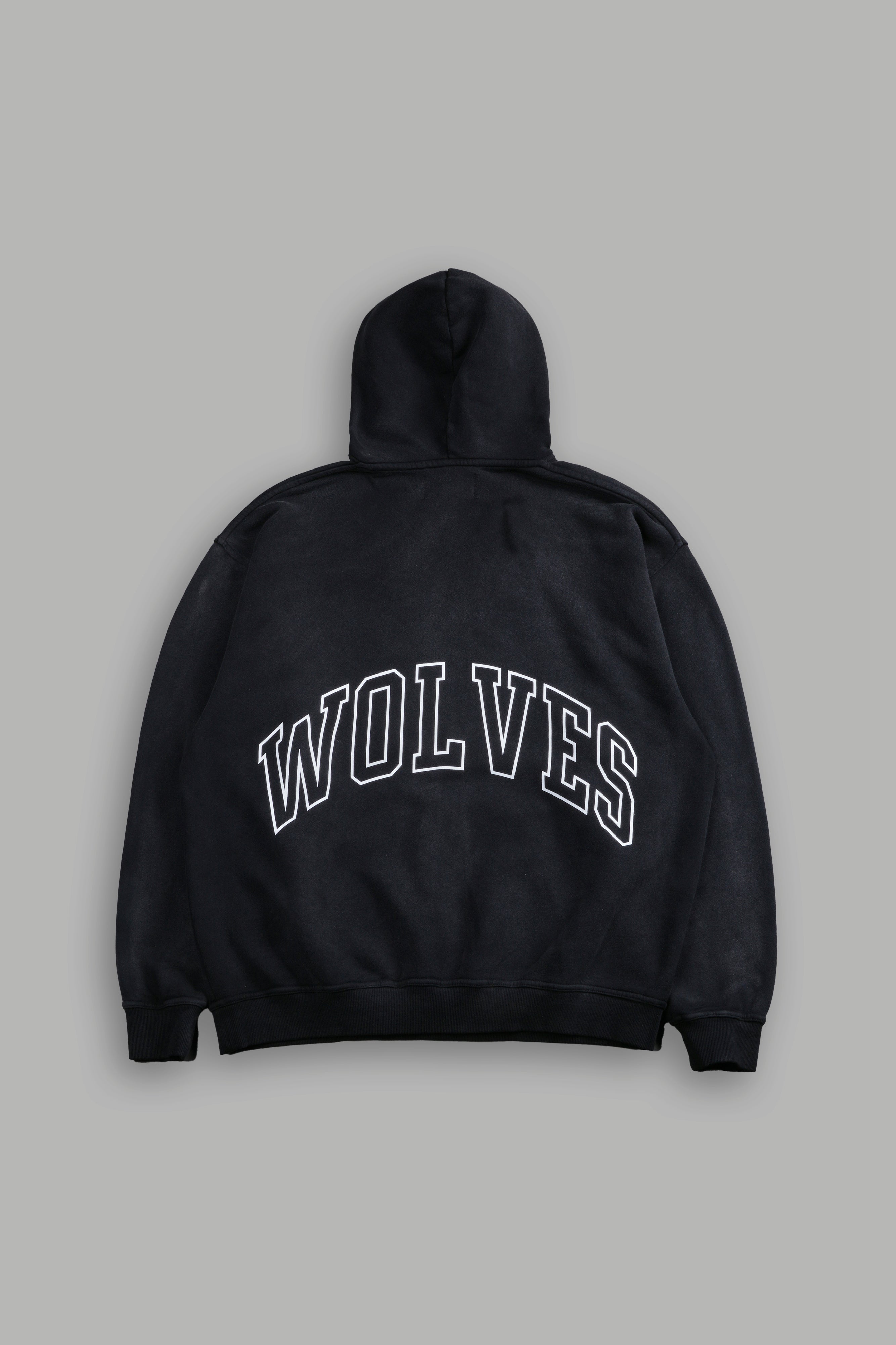Eye of the Beast "Pierce" Hoodie in Black Drift Wash
