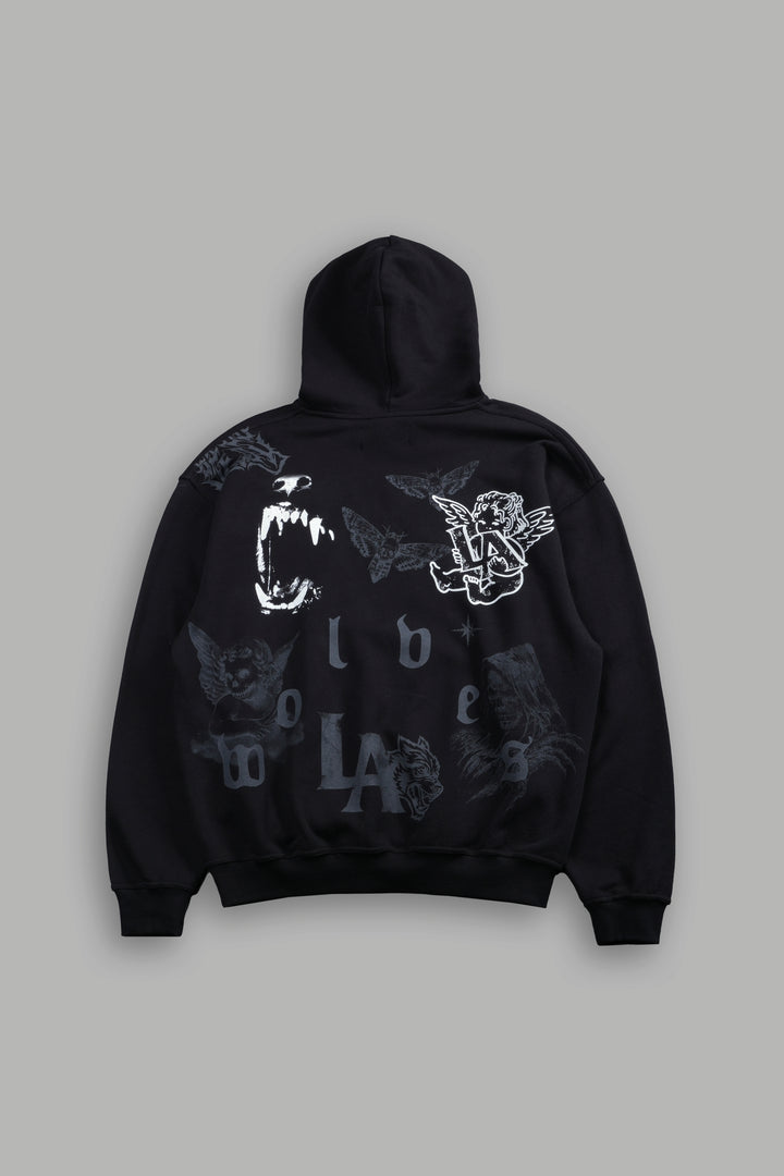 Homage To La Pierce Hoodie in Black