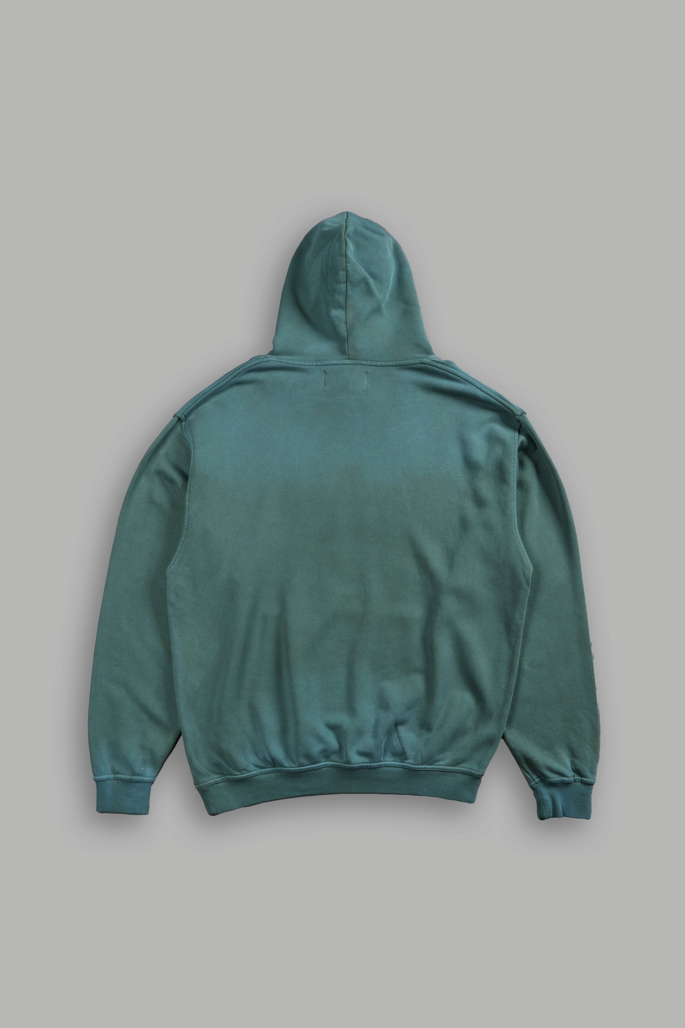 Wolves Forever "Pierce" Hoodie in Hunter Green Driftwash