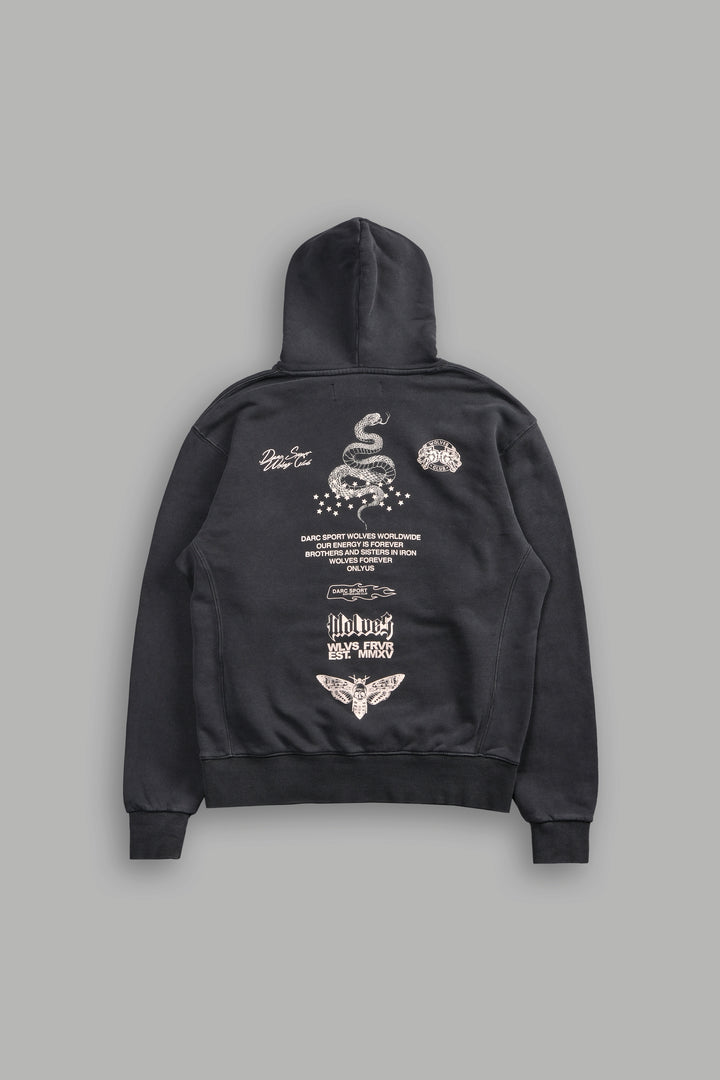 Never Back Down "Dakota" Hoodie in Wolf Gray
