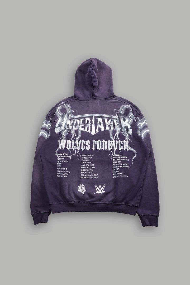 The Last Ride "Pierce" Hoodie in Phantom Purple Sun Fade