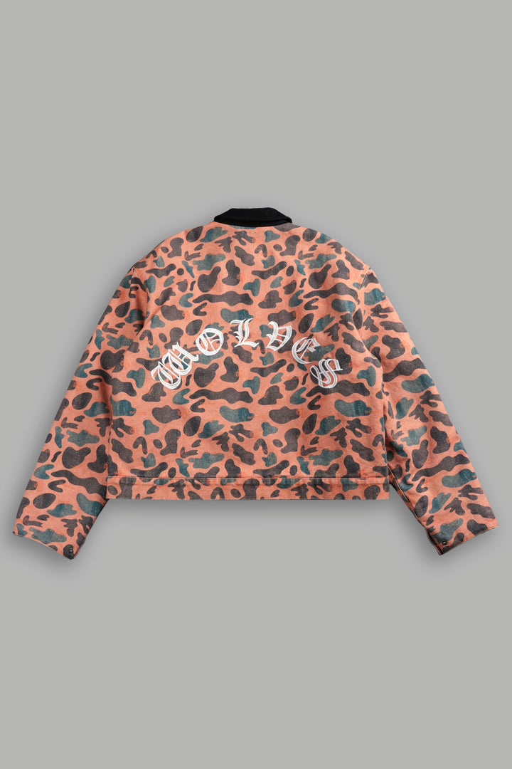 VD Chopper Earl Jacket in DSVD Orange Spot Camo
