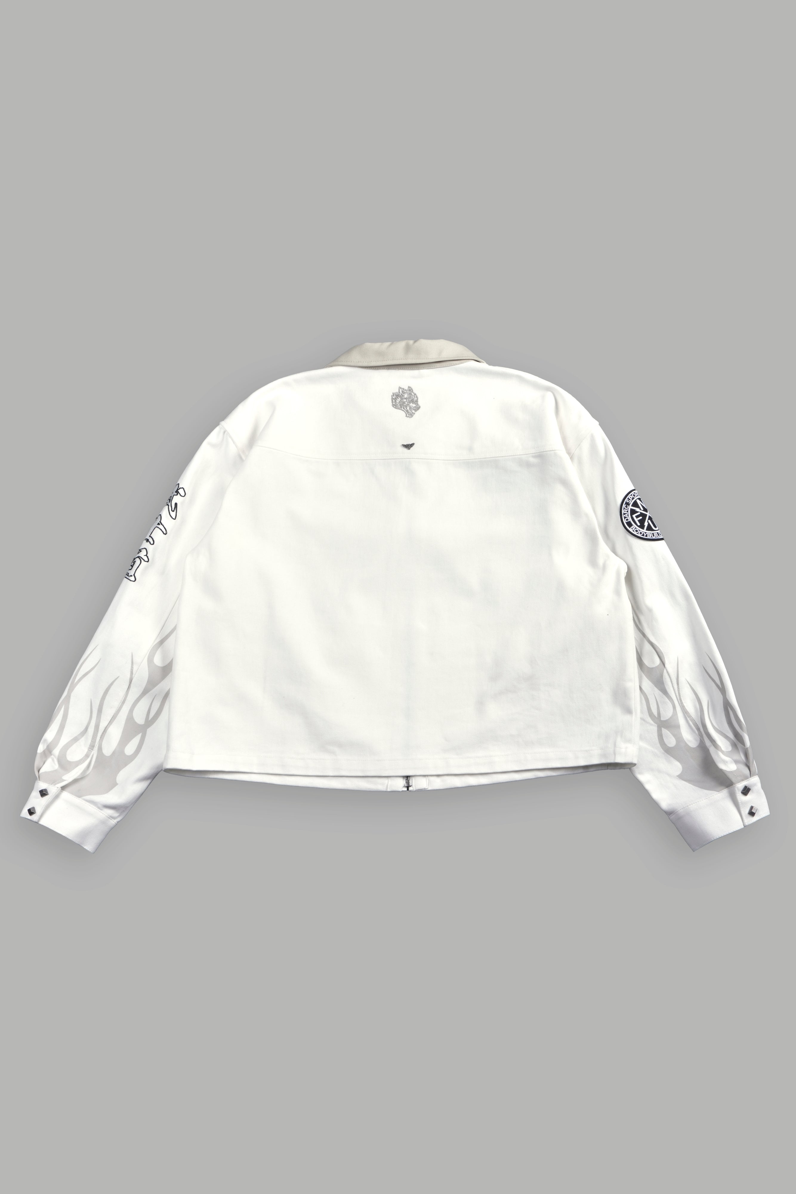 Shadow Ronin Redford Shirt Jacket in Cream