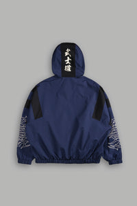 Wolves Hesh Brolic Track Jacket in Storm Blue/Black