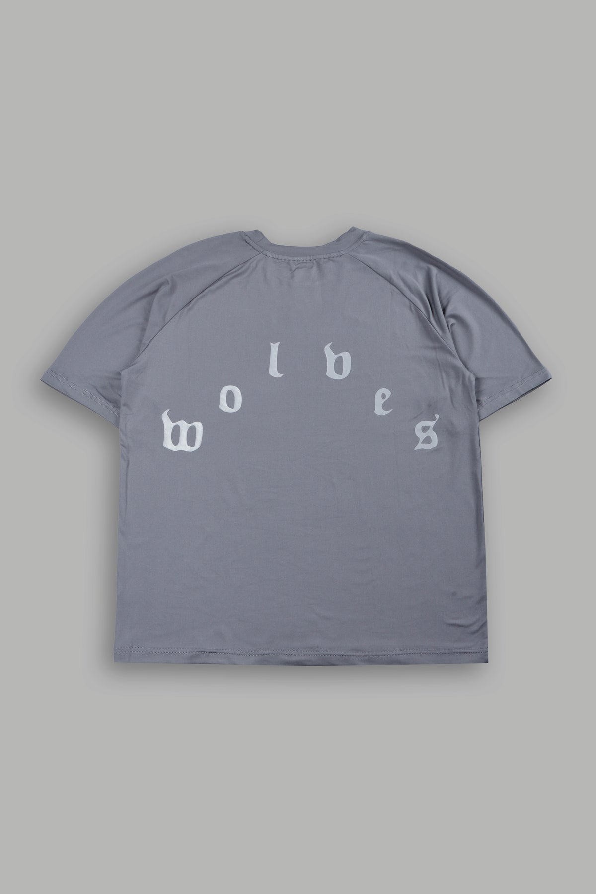 Pyramid V3 Dry Wolf Raglan Ss Tee In Slate Gray