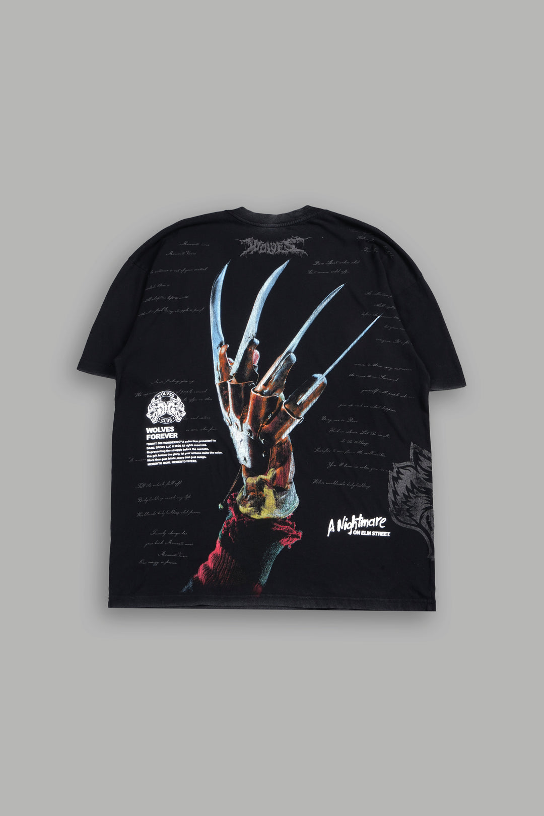 Dont Sleep Premium Oversized Tee In Black